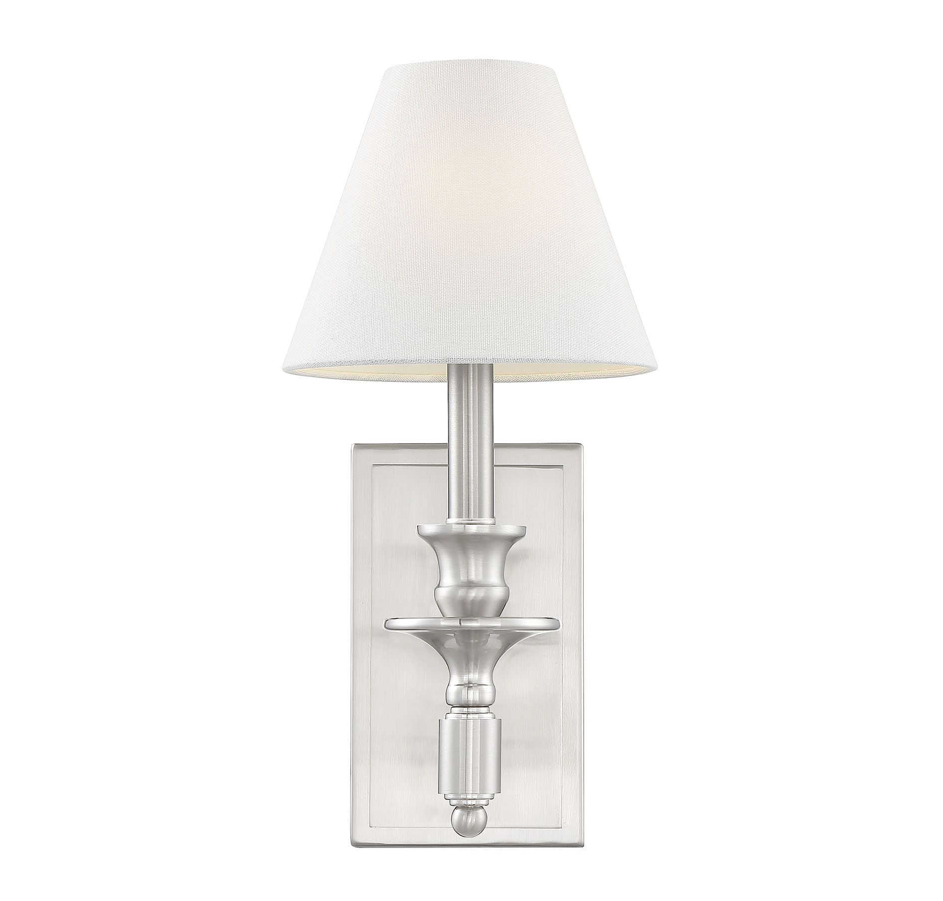 Savoy House Washburn 1 - Light Wall Light in  Satin Nickel