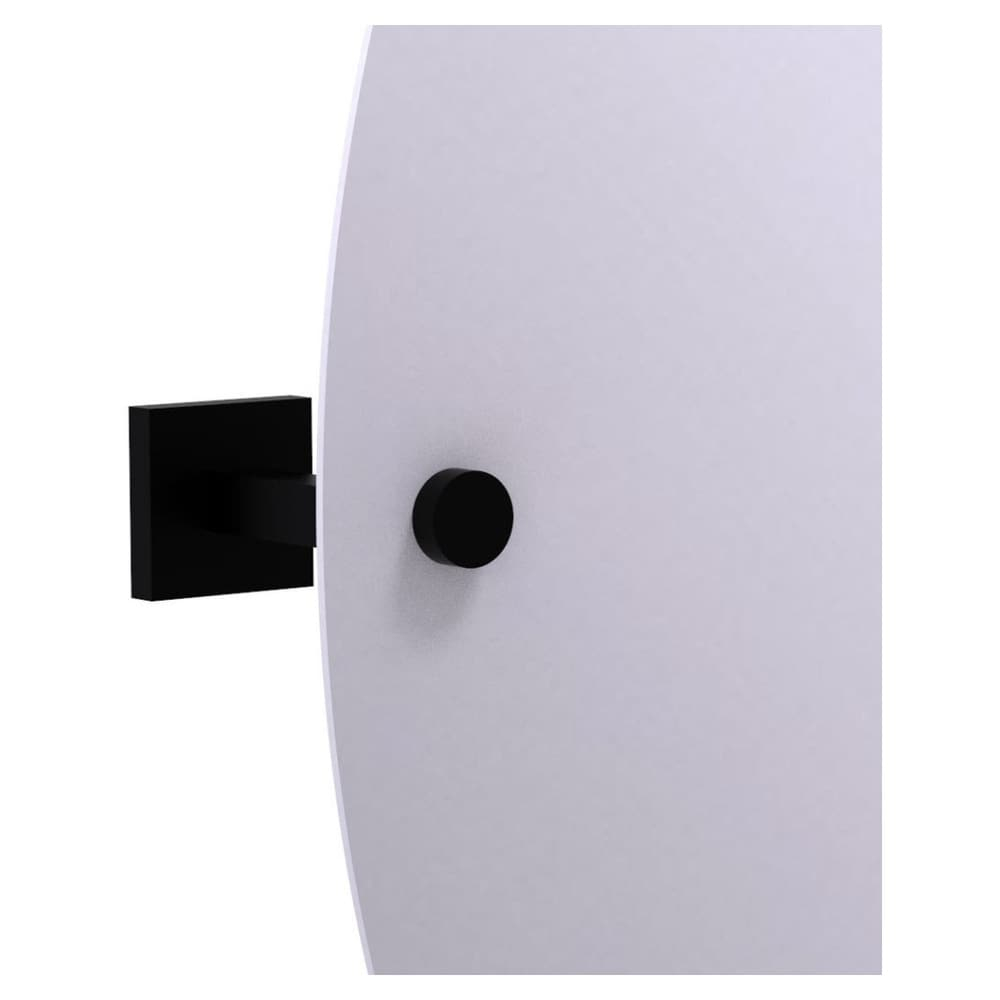 Frameless Oval Beveled Edge Bathroom Mirror, 21.4 x 28.5 in