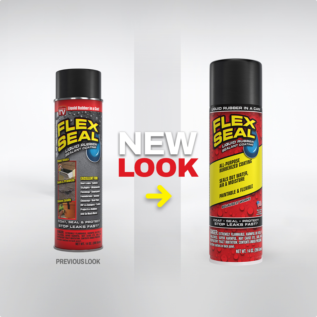Flex Seal MAX Aerosol Liquid Rubber Sealant Coating, 17 oz, Black