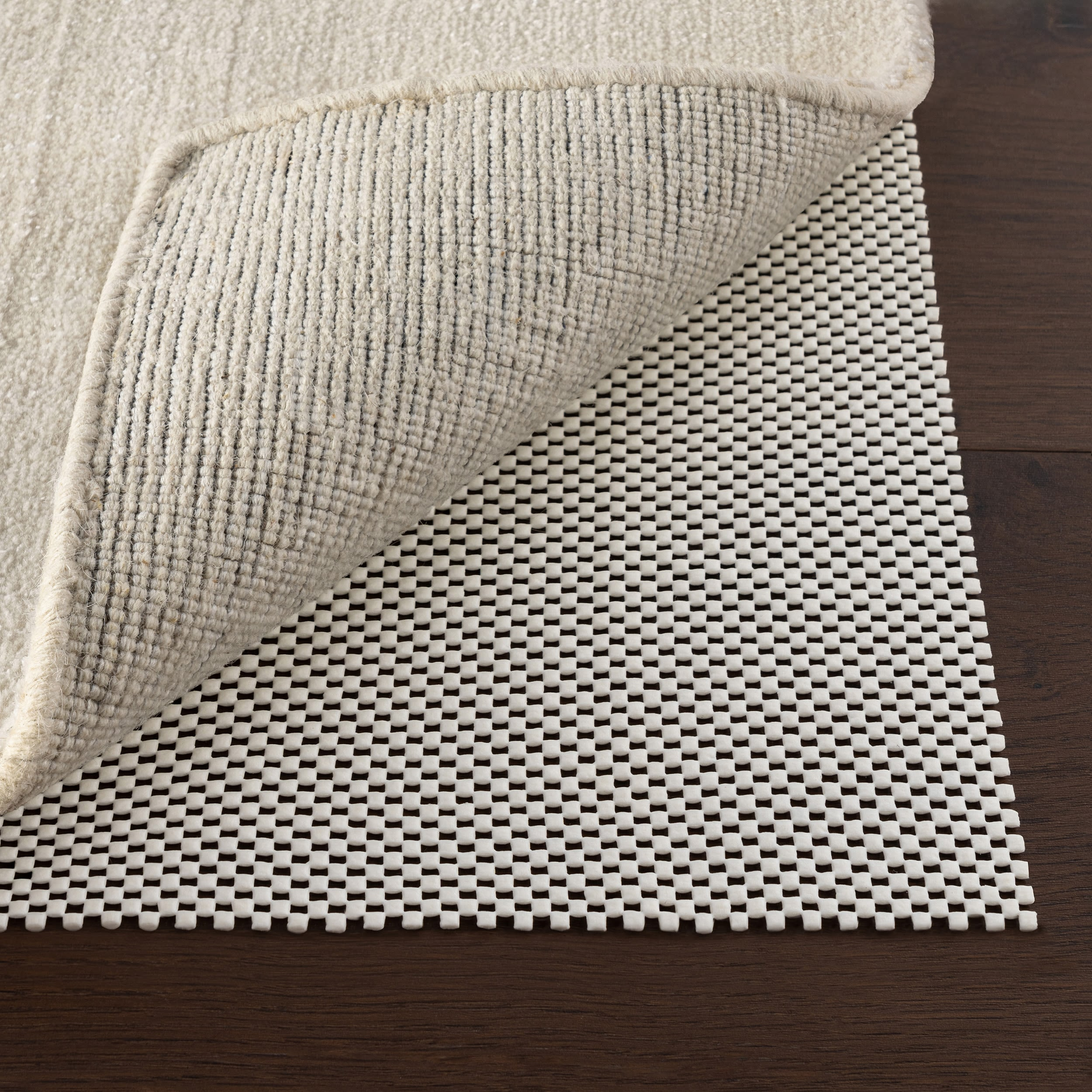 nuLOOM Non-Slip Grip Rug Pad, 4' x 6', White