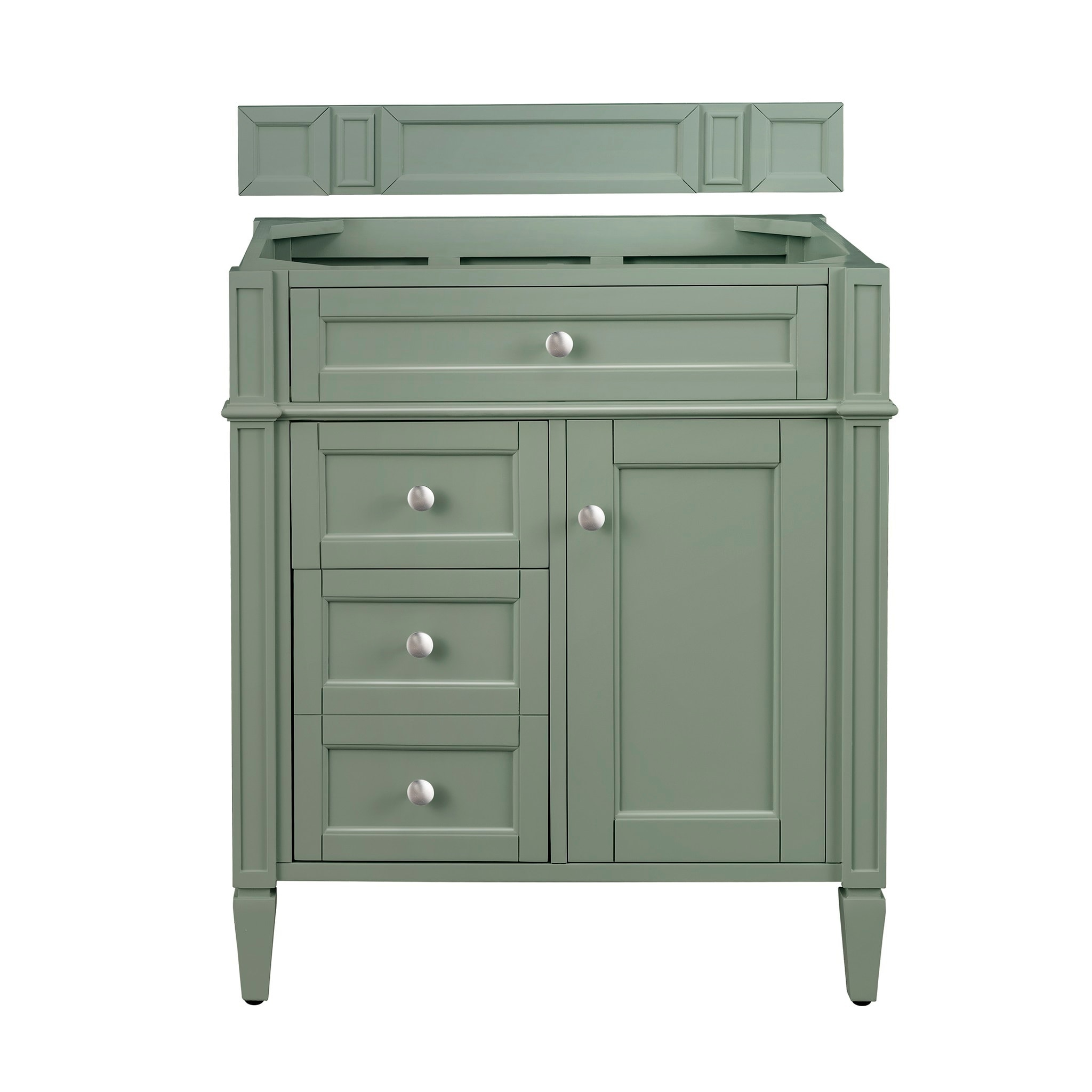 James Martin Vanities 30" Single Vanity Cabinet, Smokey Celadon