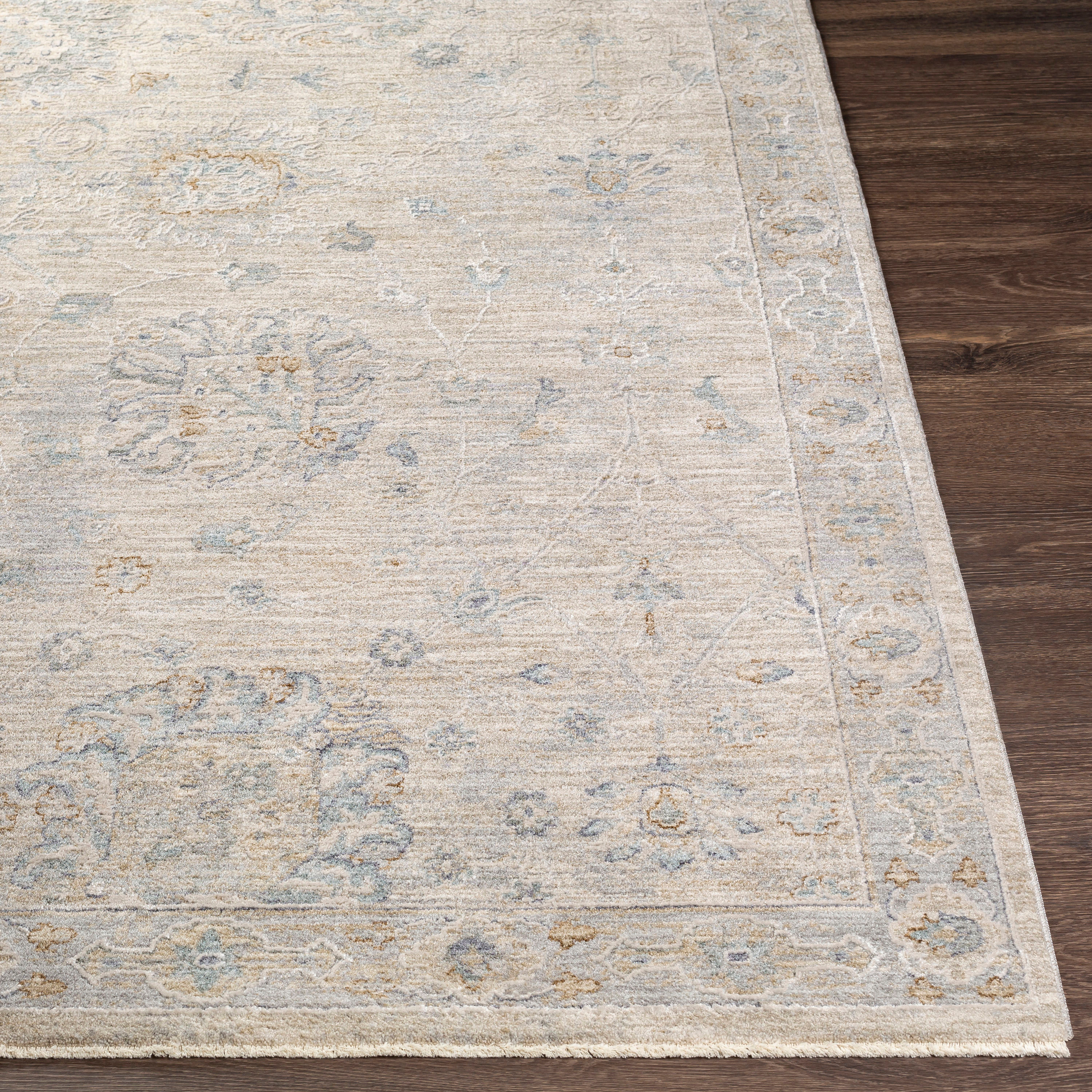 Reversible Handmade Gray Cotton Blend 5' x 7' Area Rug