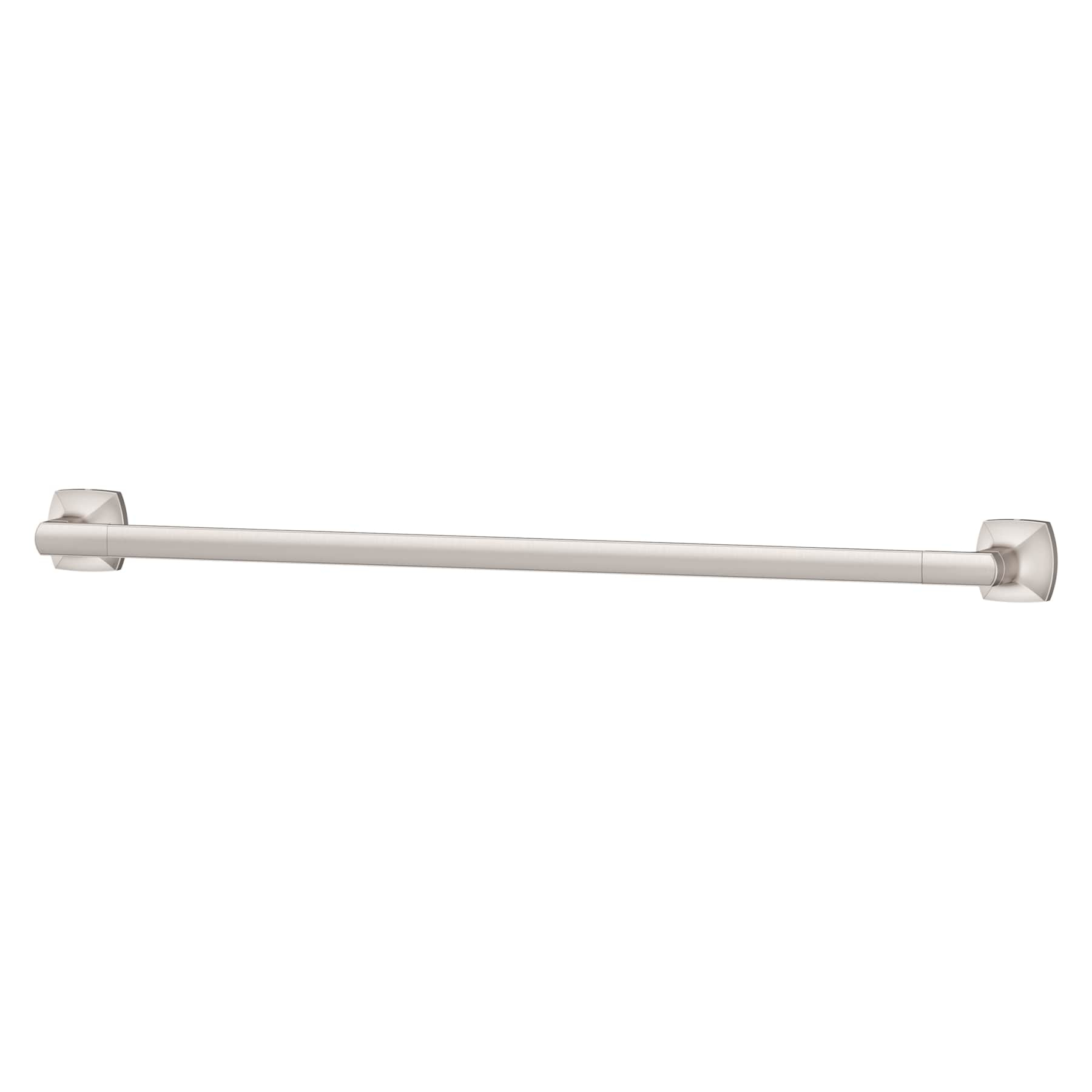 Pfister Vaneri Bath Towel Bar for Bathroom, 24-Inch, Wall-Mounted, Screw-In, Spot Defense Brushed Nickel Finish, BTBVRI2GS