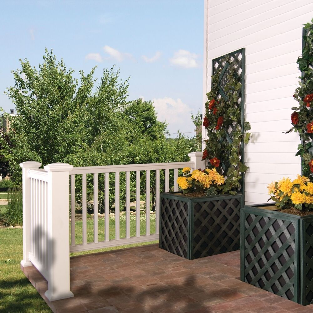 Barrette Outdoor Living 48" H x 1.18" W Vinyl Lattice Cap (2-Pack) (Set of 2)