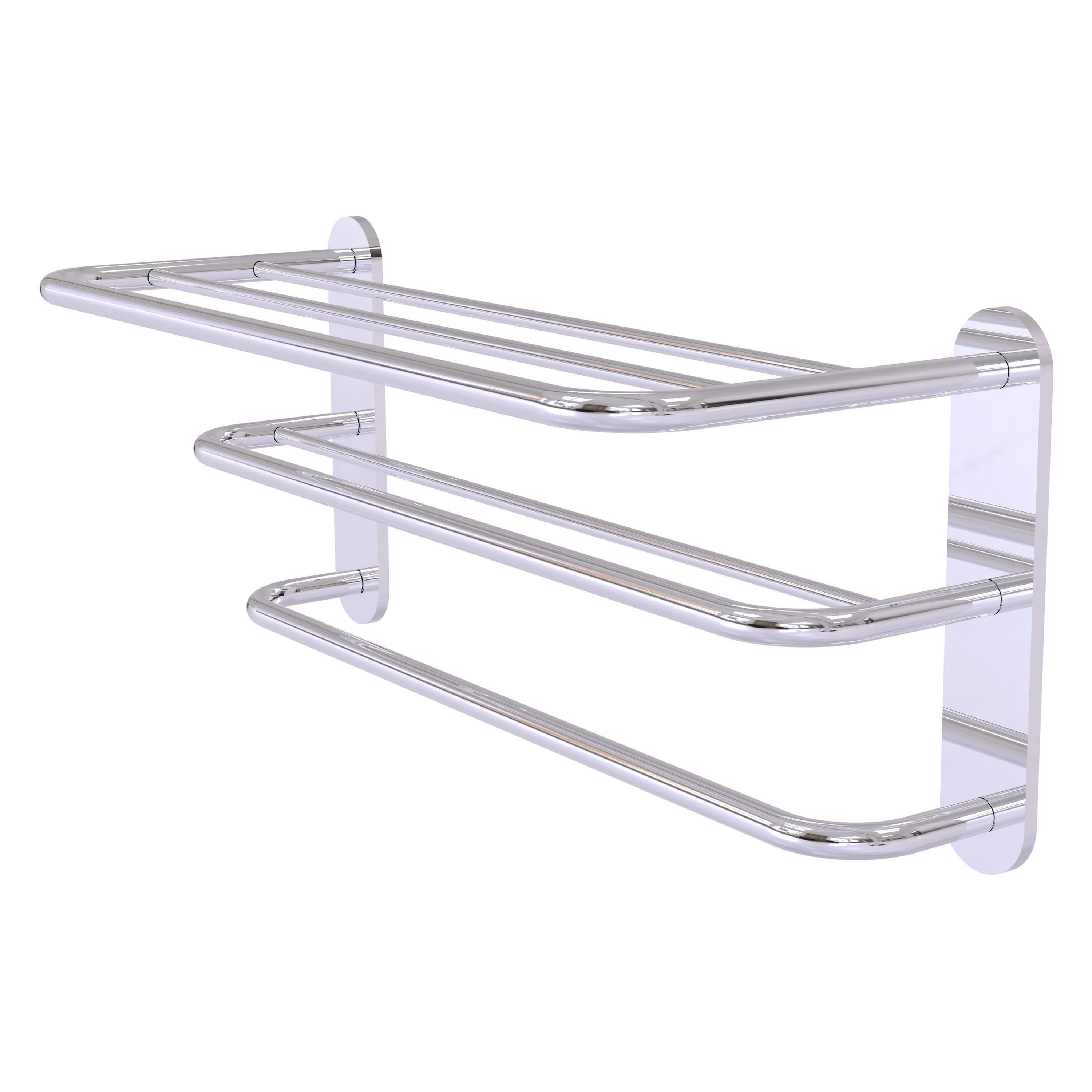 Bineta Metal Tiered Shelf with Towel Bar