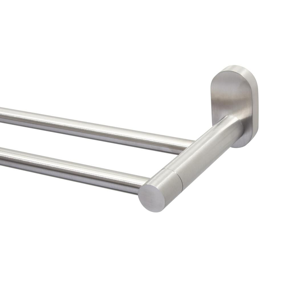 BOANN  Solid Stainless Steel 24 Inch Towel Bar with Polished Chrome Finish NICKEL Brushed, Nickel Finish