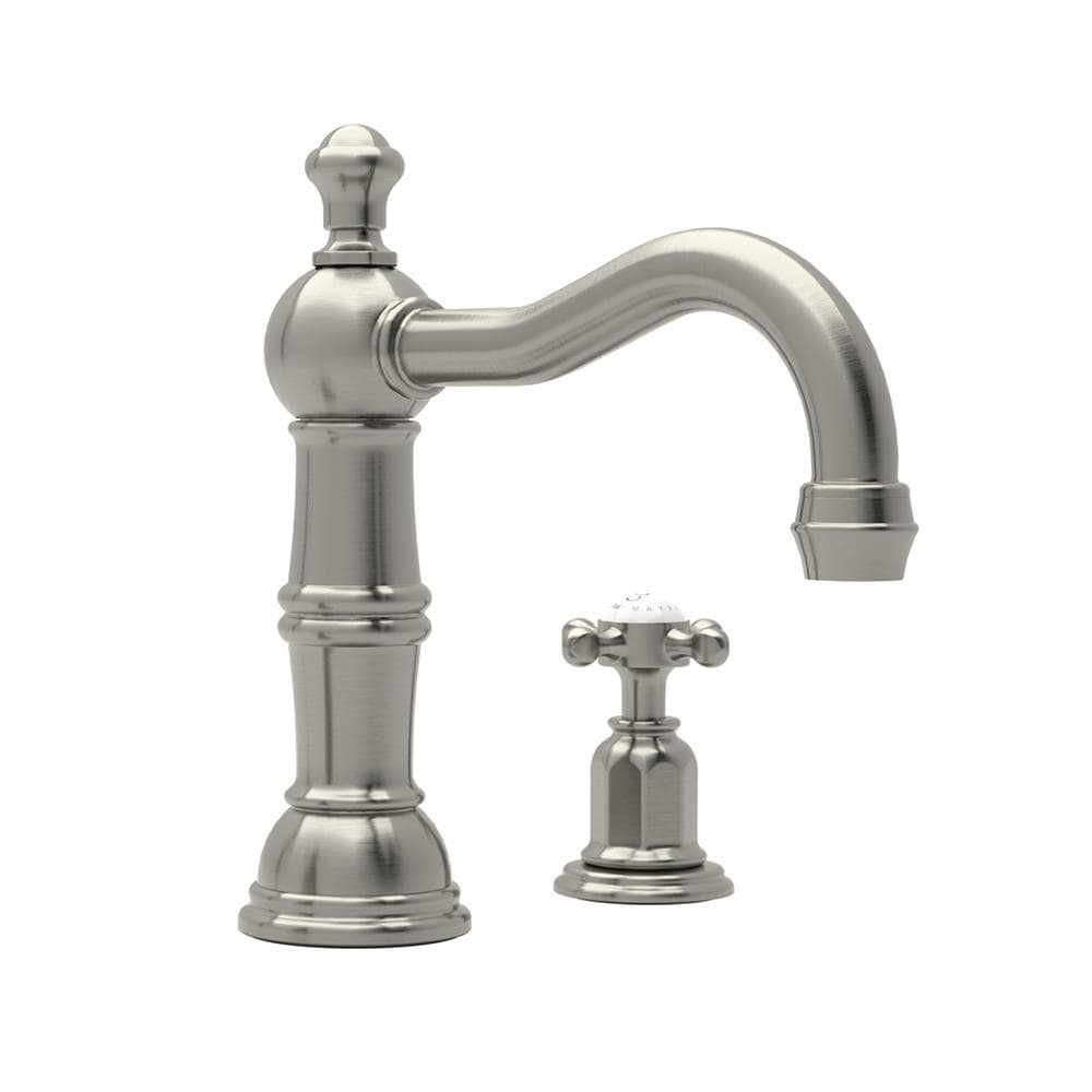 Edwardian Widespread Lavatory Faucet With Column Spout