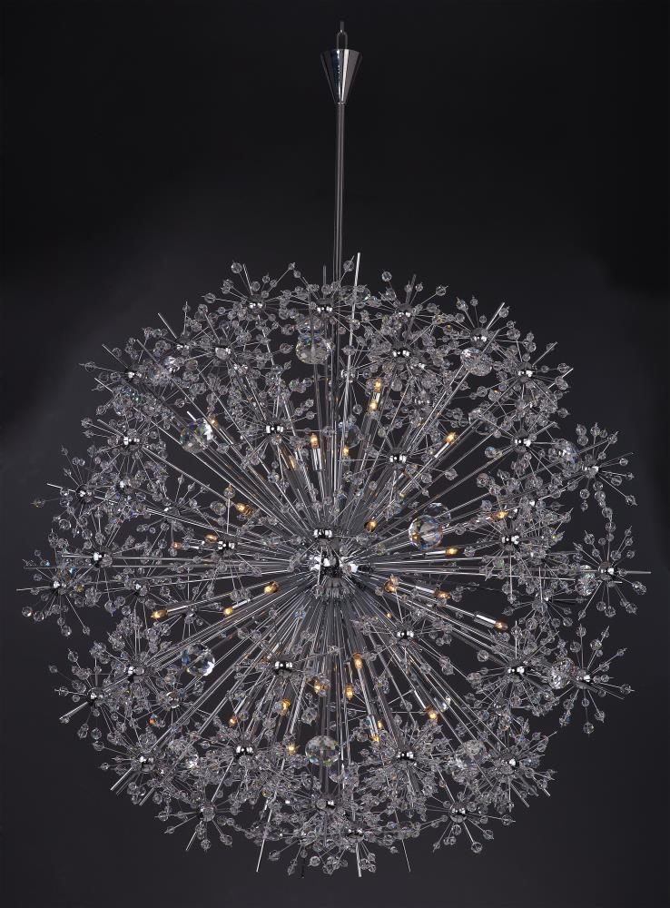 Maxim Lighting - 40 Light Chandelier - Single-Tier Chandelier - Starfire-Forty