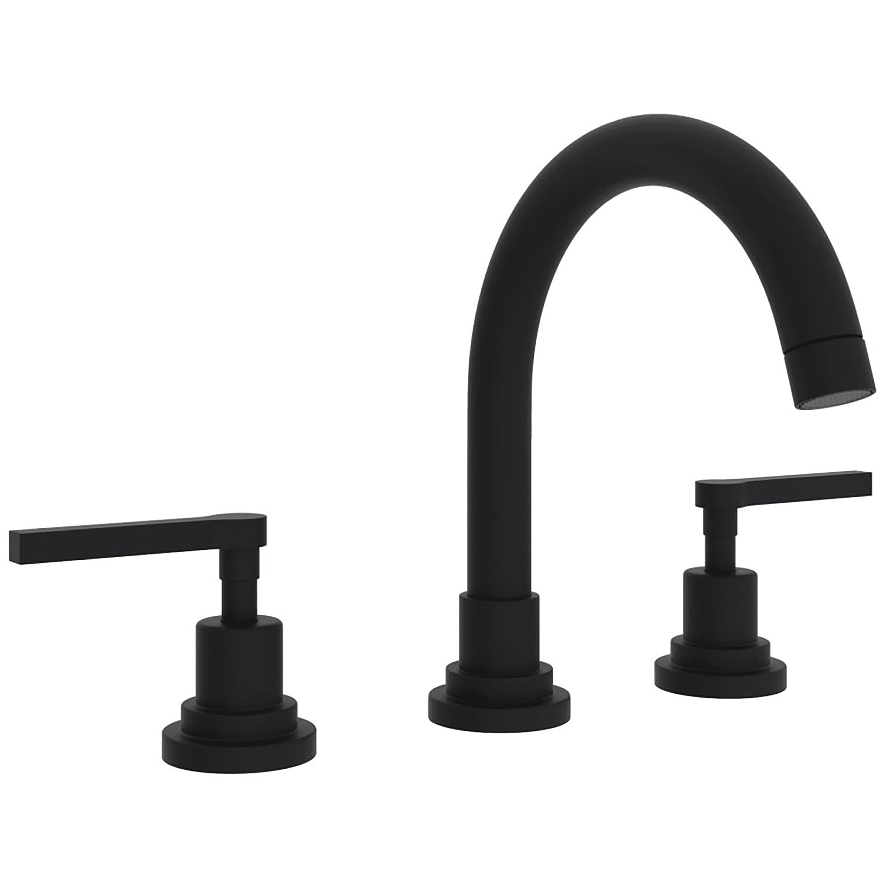 Lombardia Widespread Bathroom Faucet with C-Spout