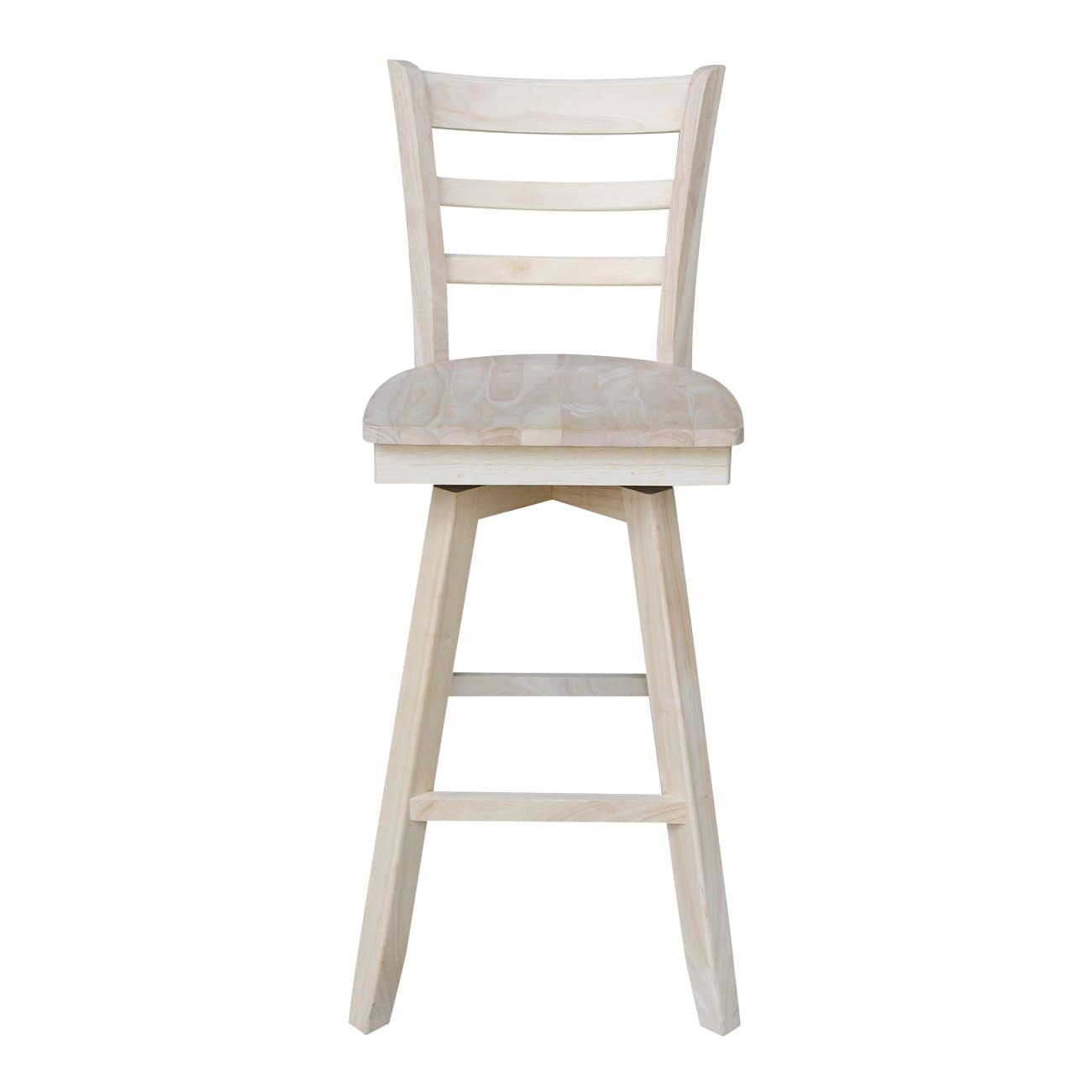 Emily Stool with Swivel Seat - Unfinished