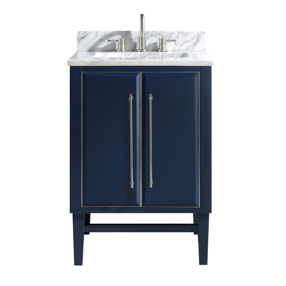 Avanity Mason-Vs25-S-C Mason 25" Free Standing Single Basin Vanity Set - Blue