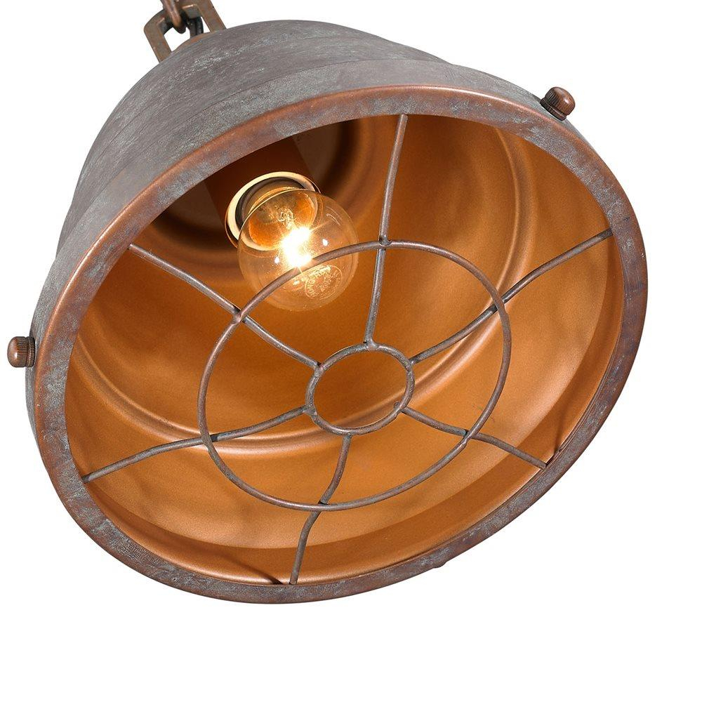 Bartlett Mini Pendant in Copper Patina