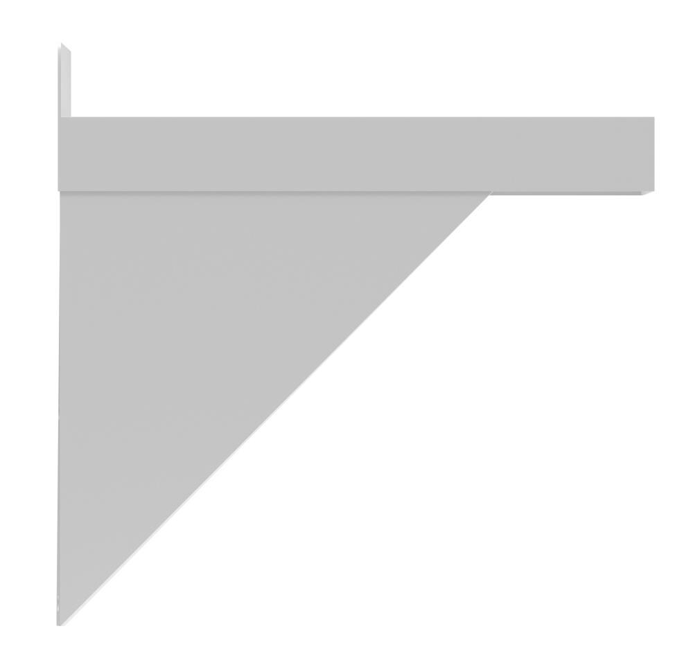 KoolMore 12" x 60" 18-Gauge Stainless-Steel Heavy Duty Wall Shelf