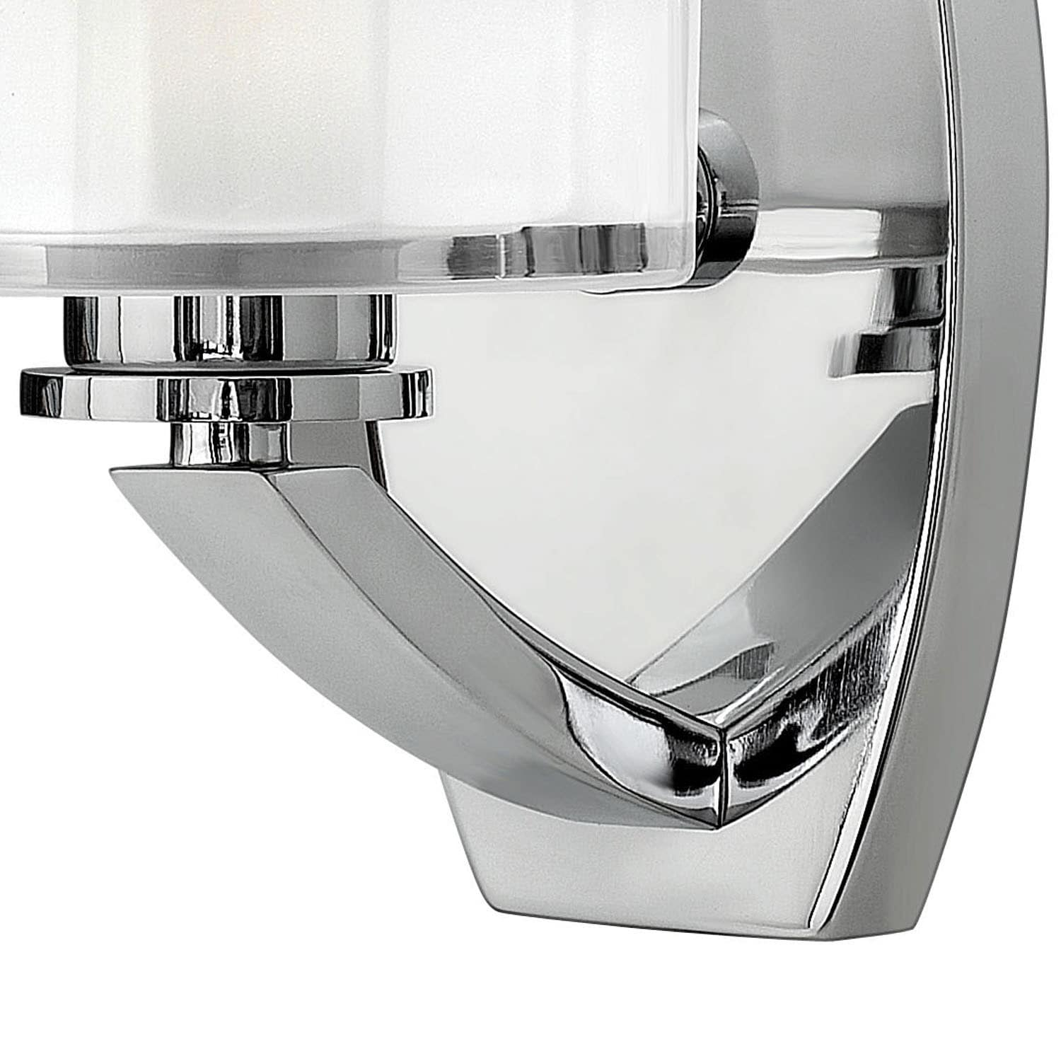 Chrome 1-Light Dimmable Outdoor Wall Sconce with Clear Glass
