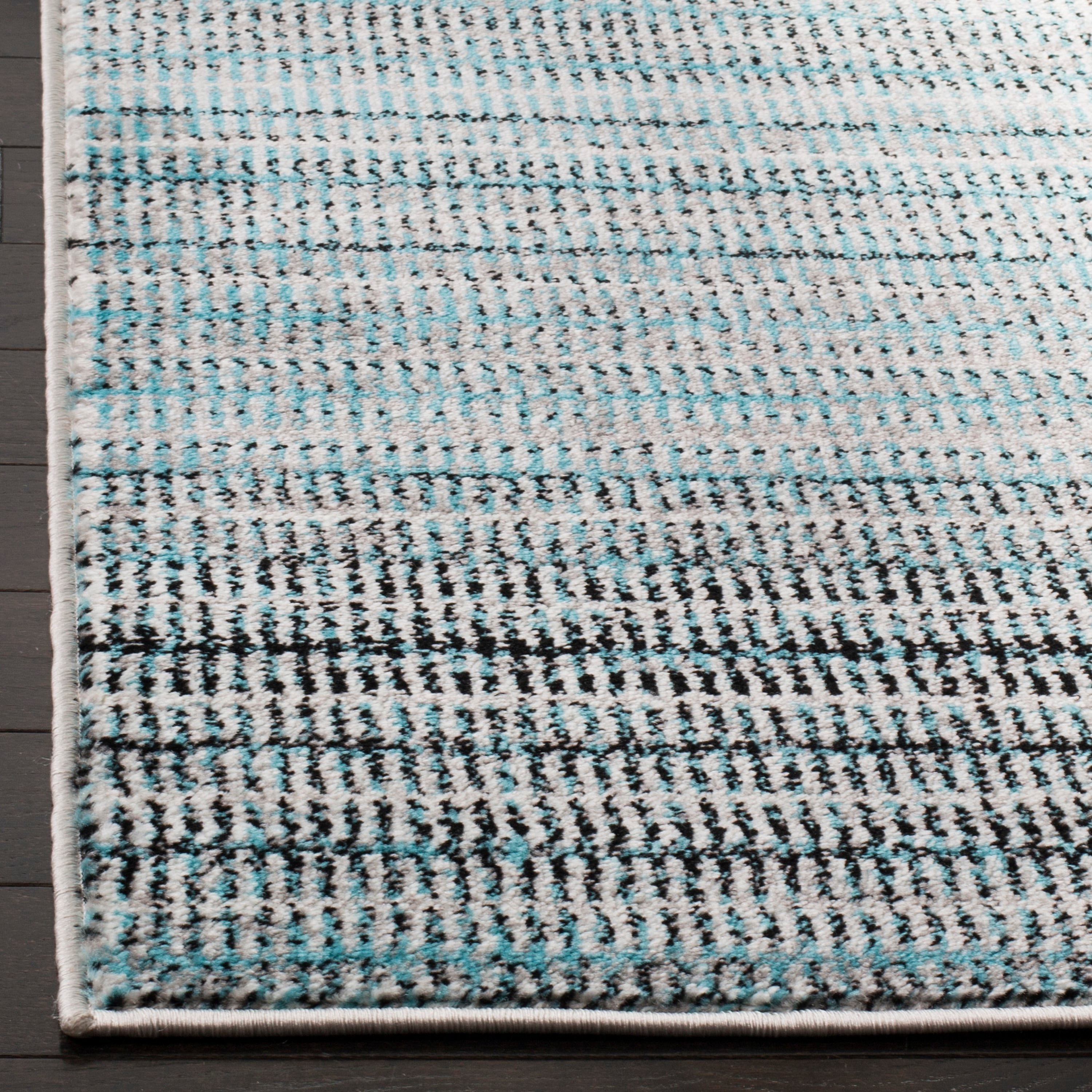 SAFAVIEH Skyler Constantina Striped Area Rug, Blue/Grey, 10' x 14'