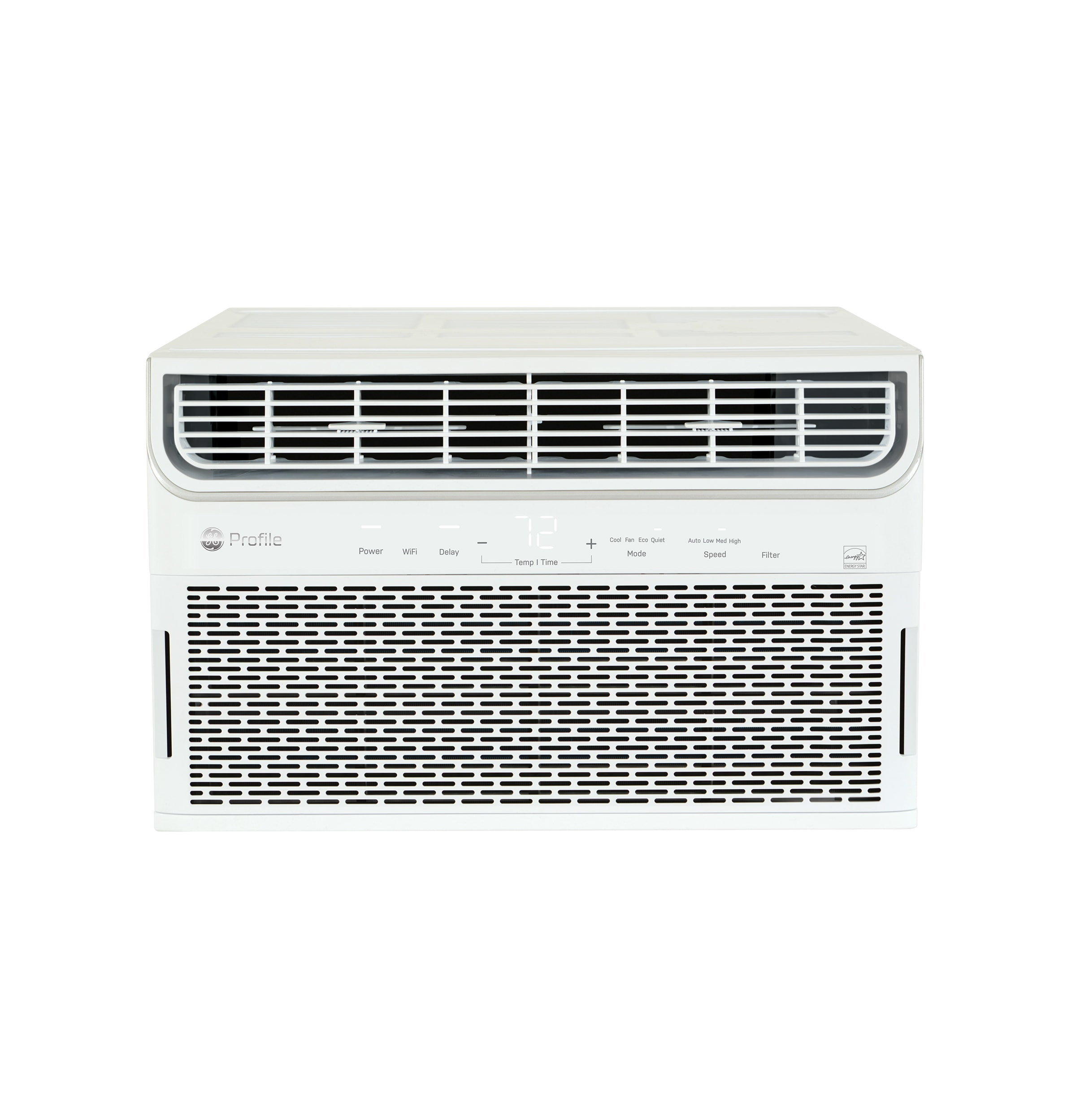 GE 12,000 BTU 110V Smart Window-Mounted Air Conditioner with Wi-Fi