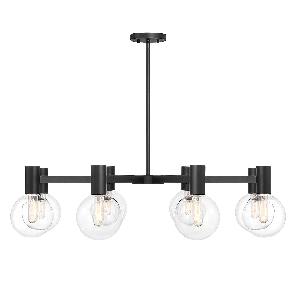 Savoy House Wright 8 - Light Chandelier in  Matte Black