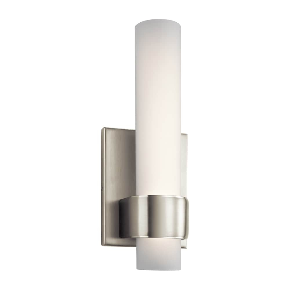 13 Inch 1 Led Wall Sconce-Brushed Nickel Finish Elan Lighting 83746