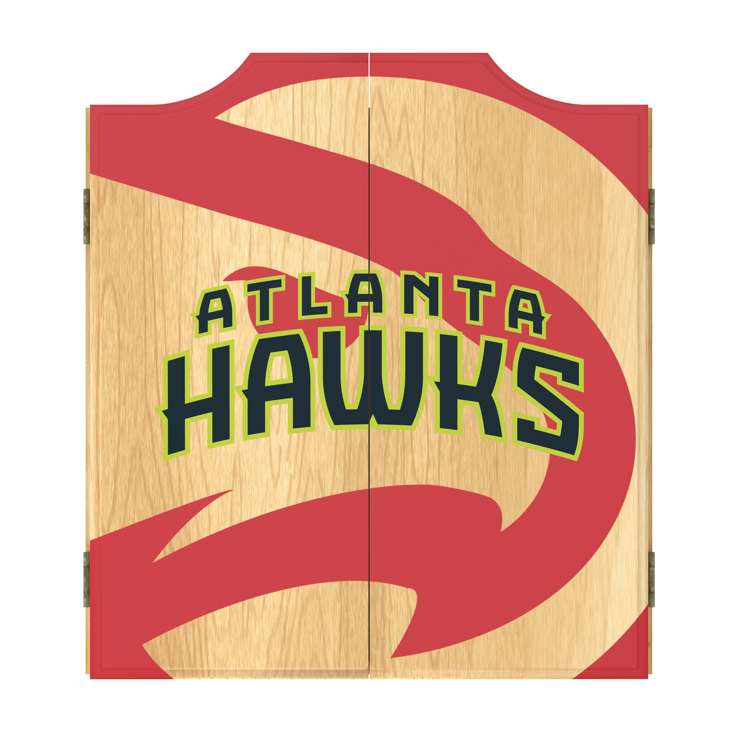 Trademark Global NBA Trademark Global Bristle Dartboard And Cabinet Set (Darts Included)