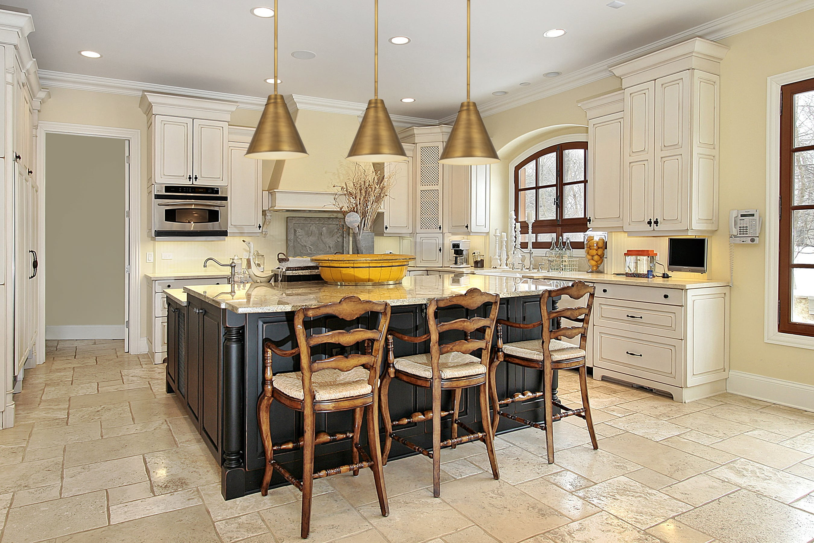 Z-Lite Eaton 1 - Light Pendant in  Rubbed Brass