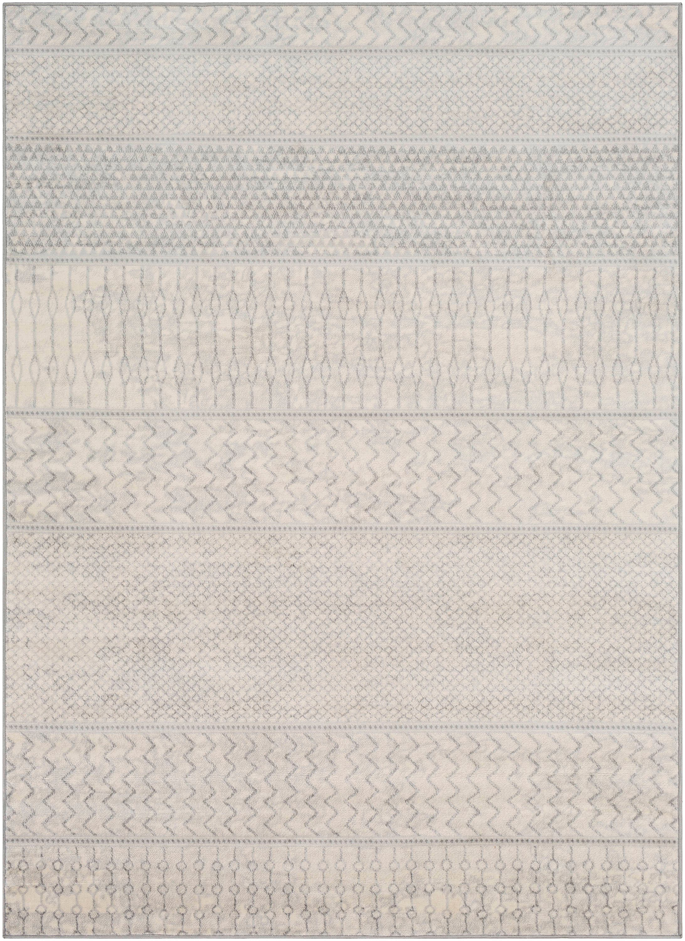 Surya  Monaco Area Rug - Silver Gray - Medium Gray & Cream