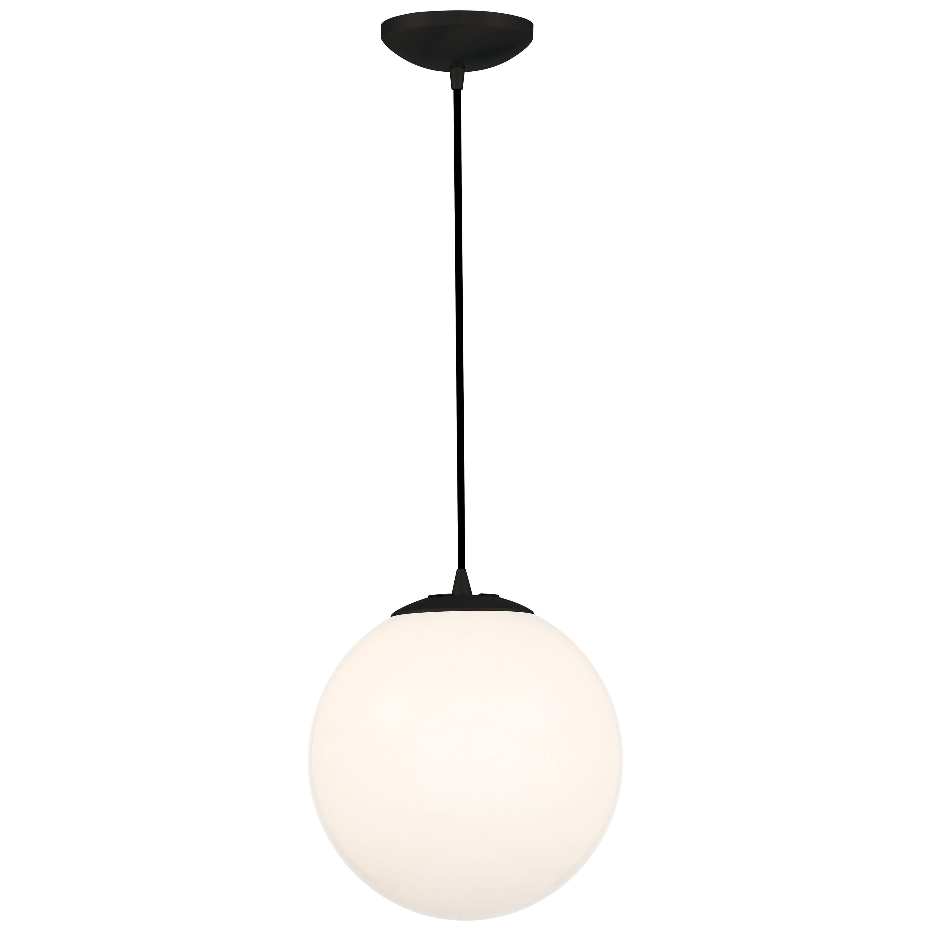 Access Lighting PEARL 1 - Light Pendant in  Matte Black