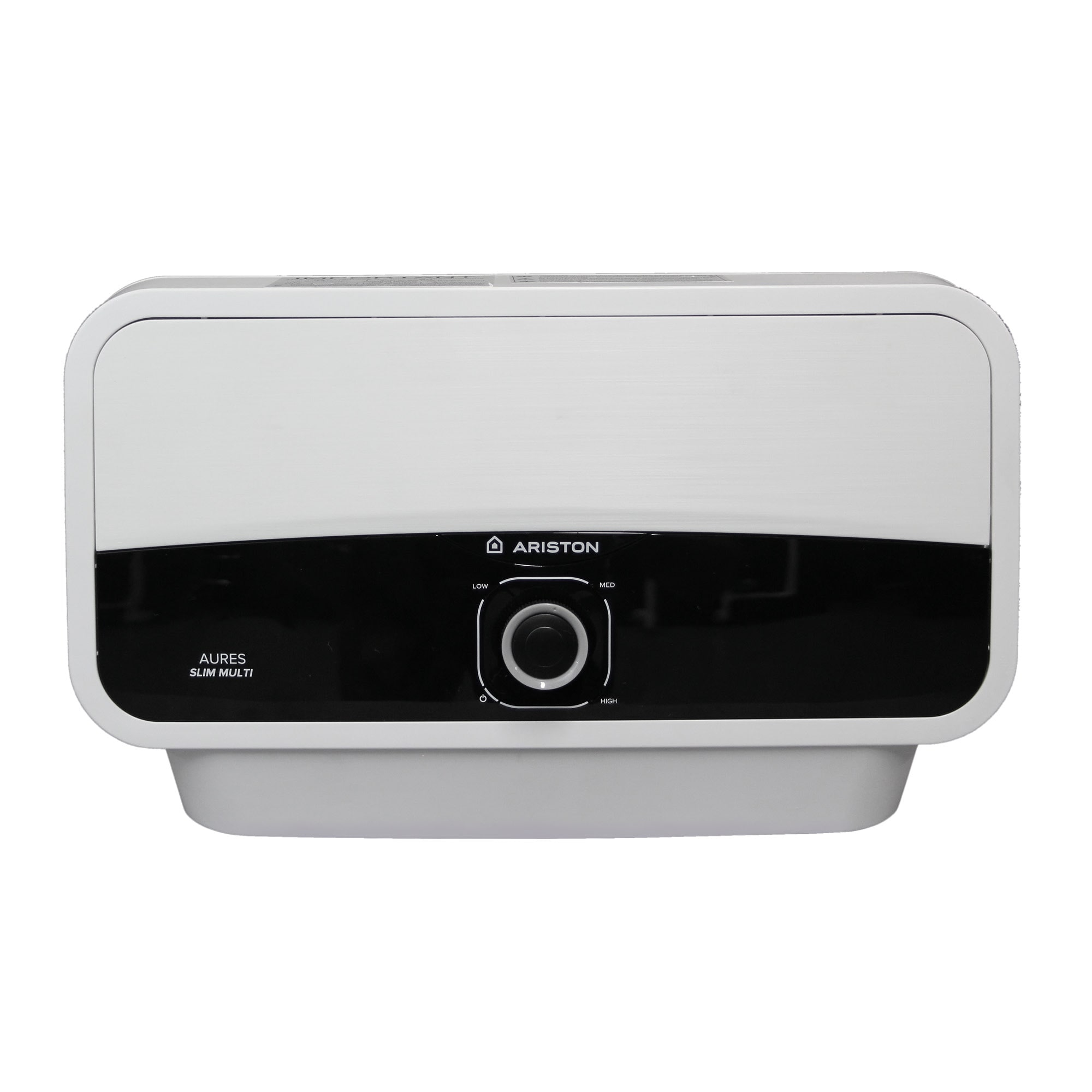 Compact White and Black Electric Tankless Water Heater