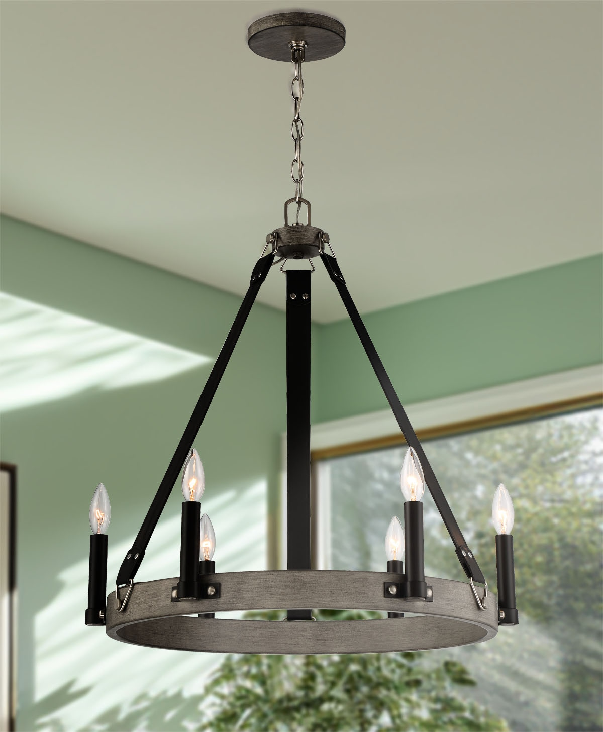6 Light Chandelier Bailey Street Home 57-Bel-4423375
