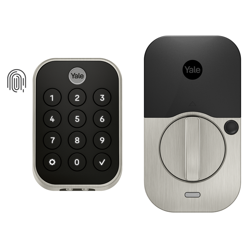 Yale Assure Lock 2 Satin Nickel Smart Lock Electronic Deadbolt Bluetooth Fingerprint Keypad
