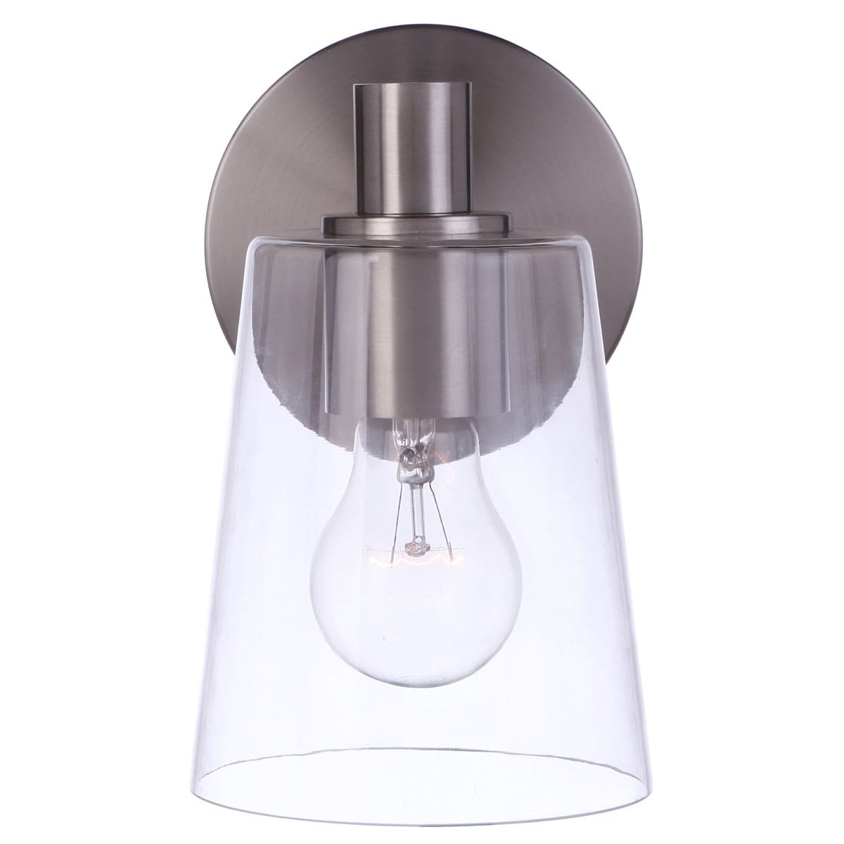 Craftmade Lighting Emilio 1 - Light Wall Light in  Brushed Polished Nickel