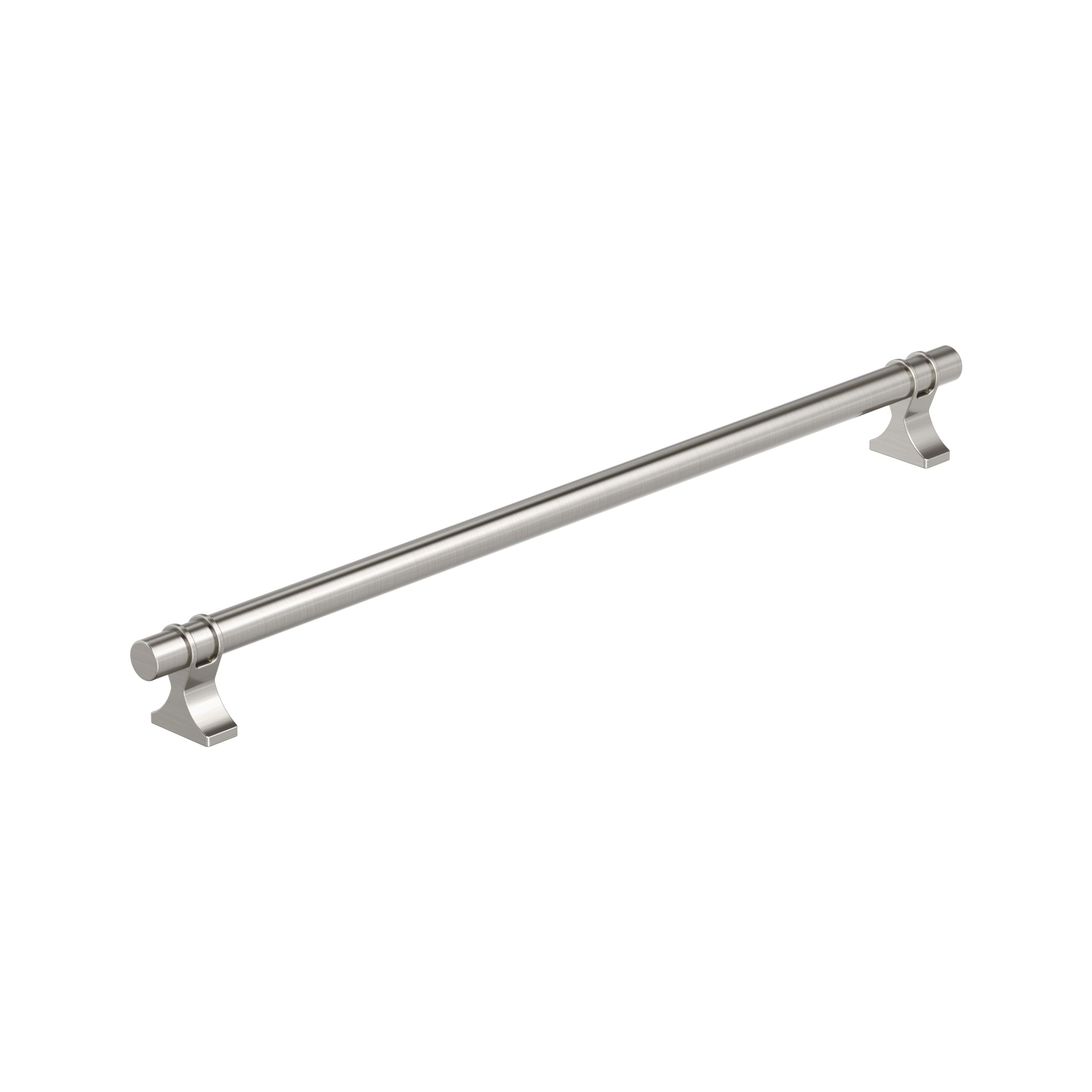 Amerock Davenport 12-5/8 inch (320mm) Center-to-Center Satin Nickel Cabinet Pull