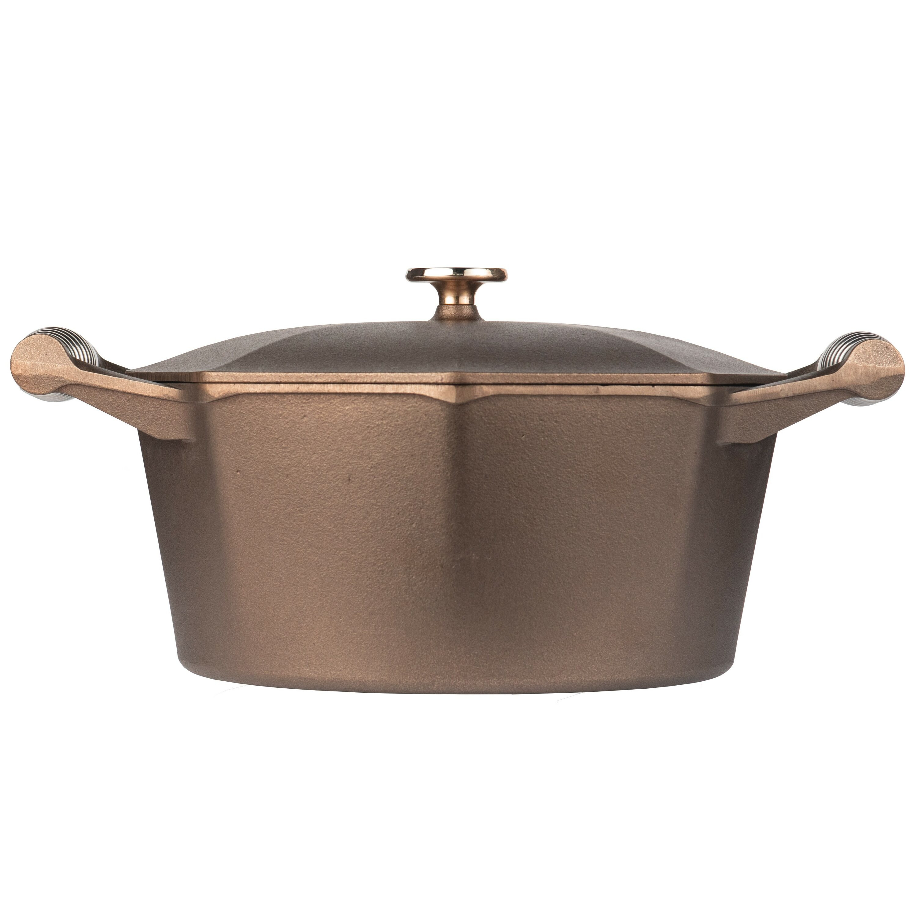 FINEX Cast Iron Dutch Oven with Lid (7 qt)