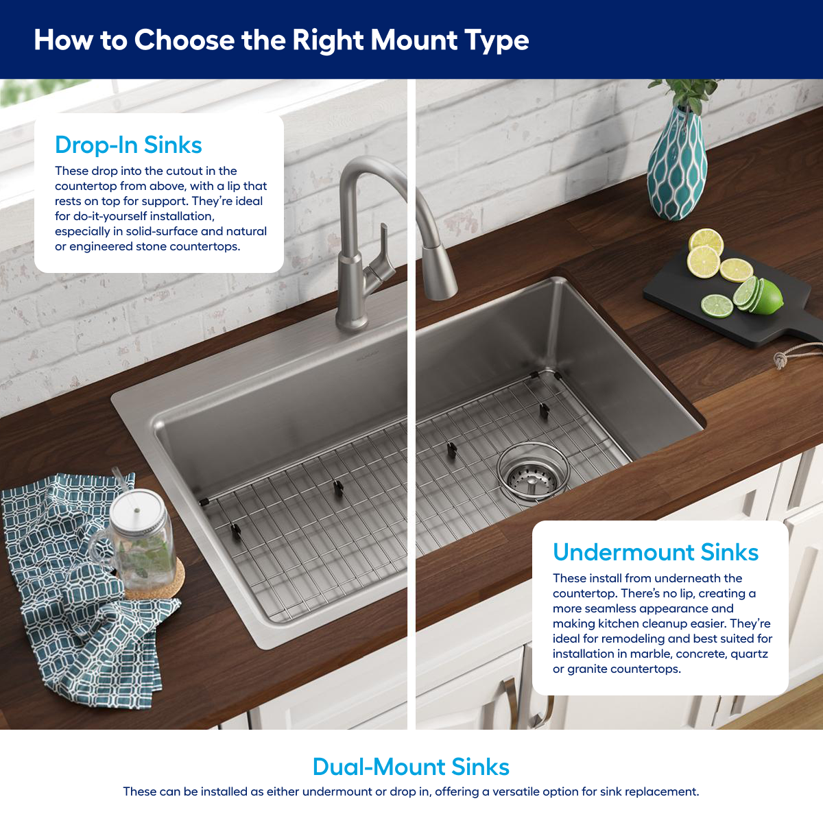 Kraus Quarza 25 Dual Mount Single Bowl Granite Kitchen Sink and Strainer in Grey