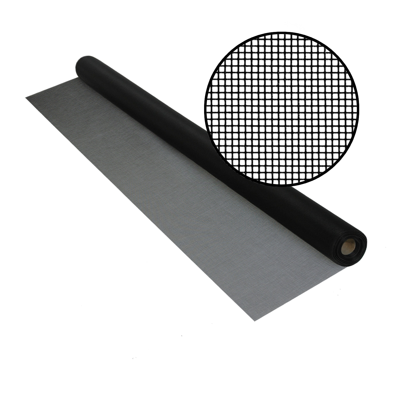 Phifer Screen,Fiberglass,48 in.x25 ft.,Black 3027671