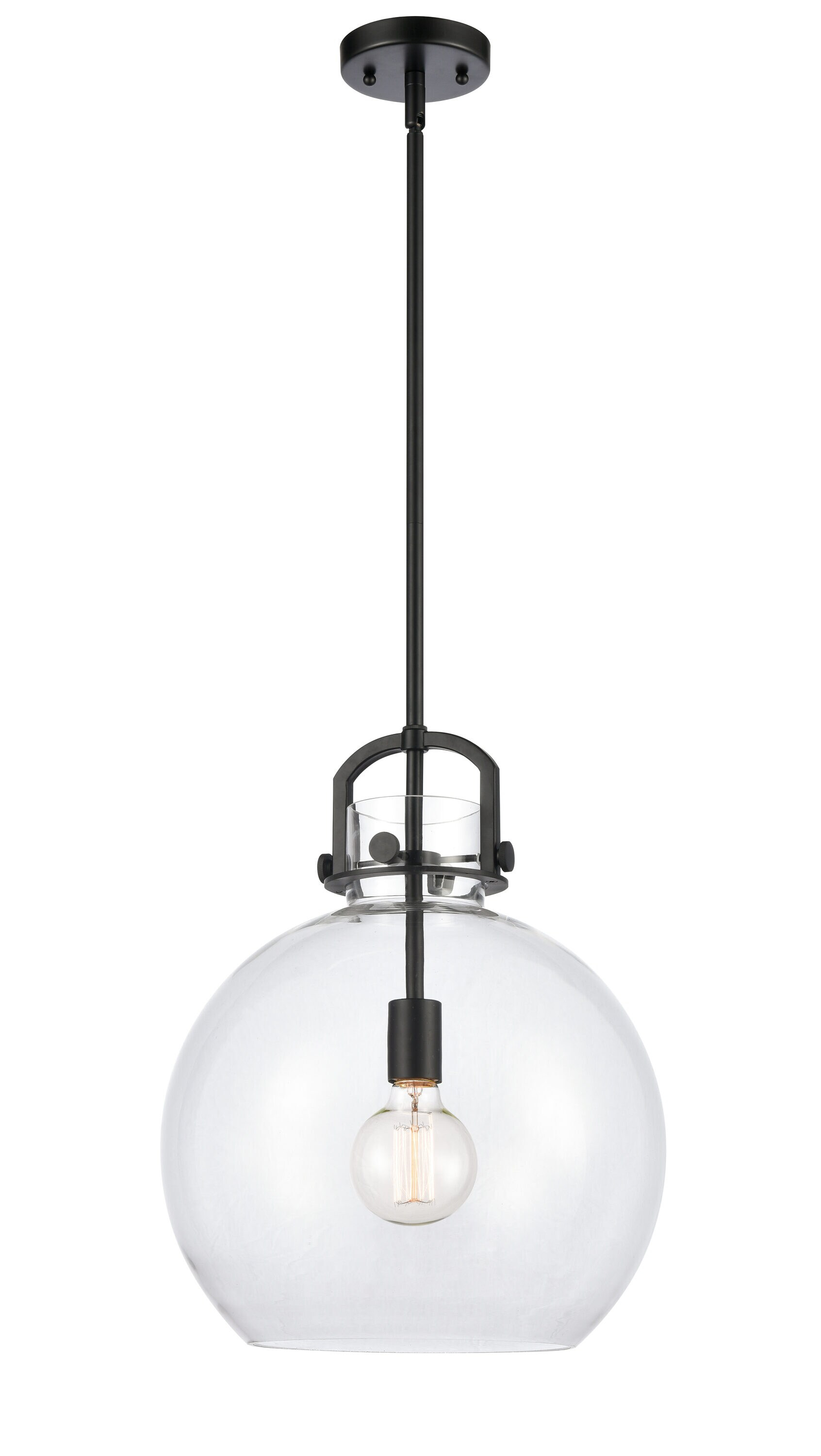 Innovations Lighting - Newton-One Light Mini Pendant-14 Inches Wide by 17 Inches