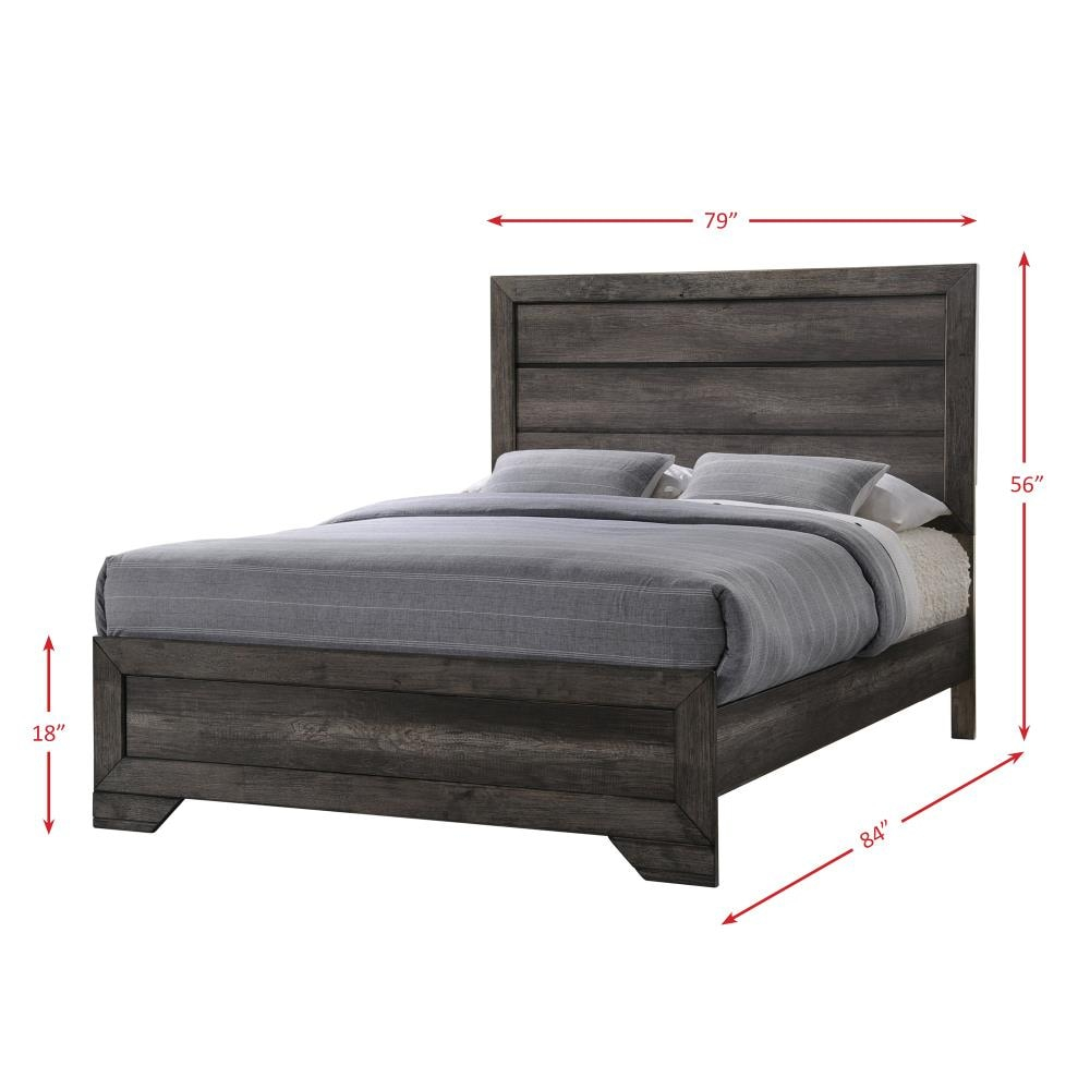 Picket House Furnishings Grayson 4 Piece King Panel Bedroom Set