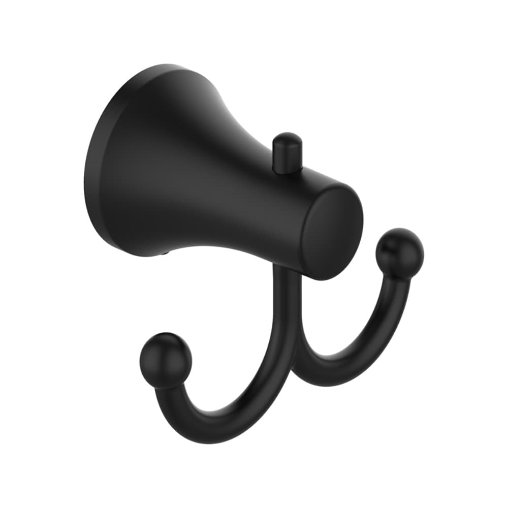 American Standard 8337210.243 Colony PRO Double Robe Hook, Matte Black