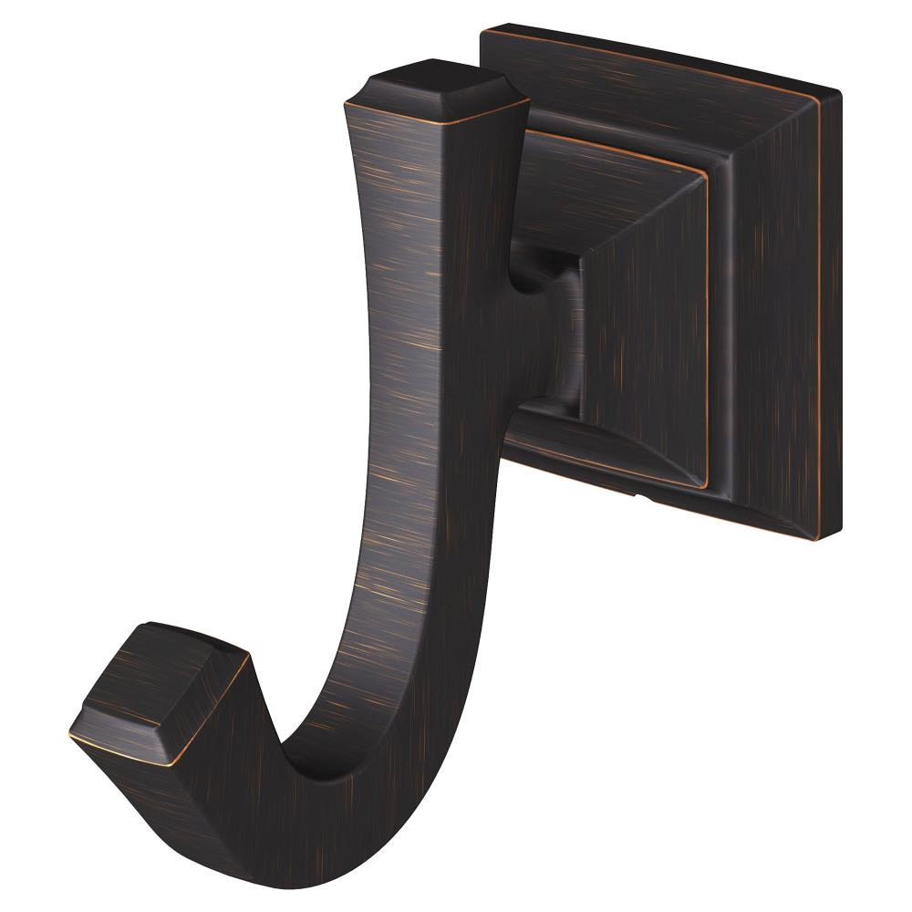 Legacy Bronze Square Metal Robe Hook