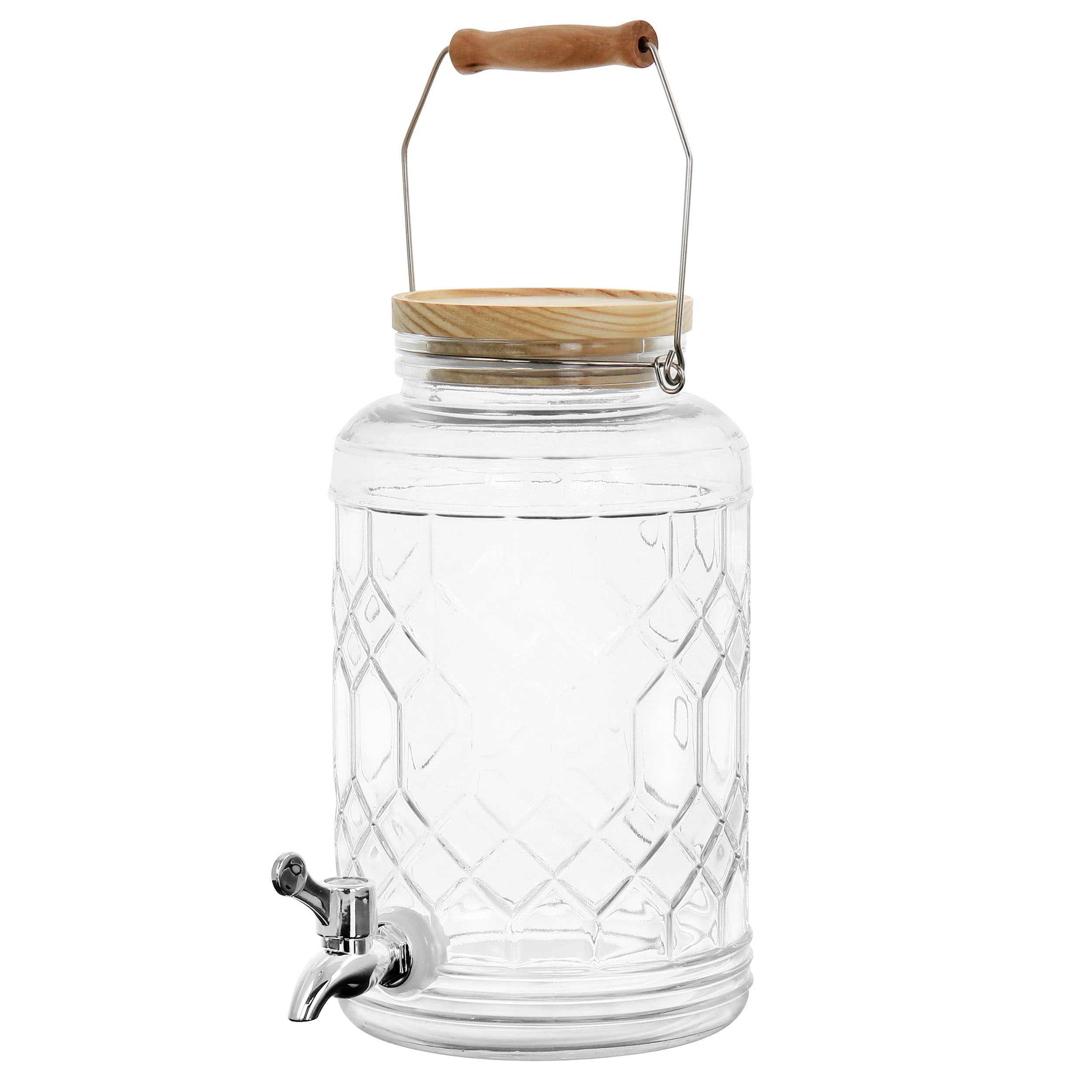 Gibson 0.95 gal Clear Beverage Dispenser Glass