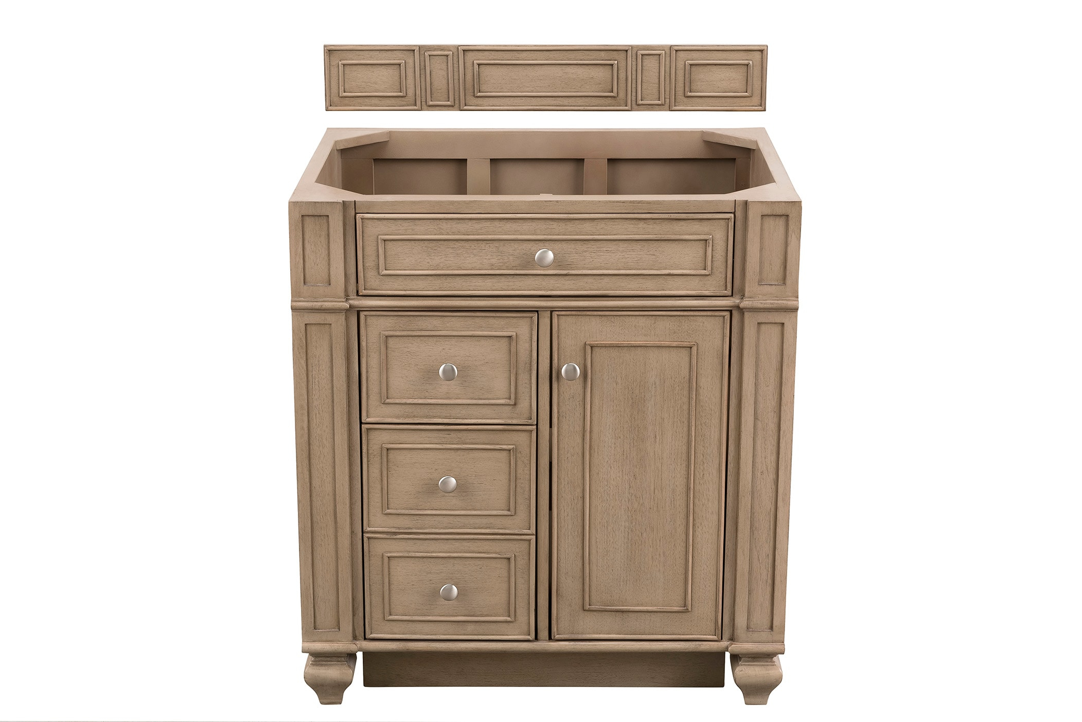 James Martin Vanities 157-V30 Bristol 30" Single Basin Hardwood Vanity Cabinet Only - Wood