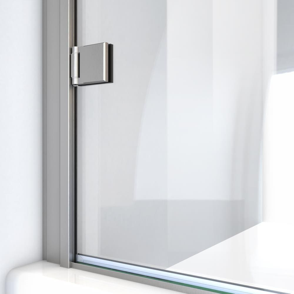 Arizona Shower Door MP30X66BNCL MP 30" W x 67" H Hinged Semi-Frameless Shower Door