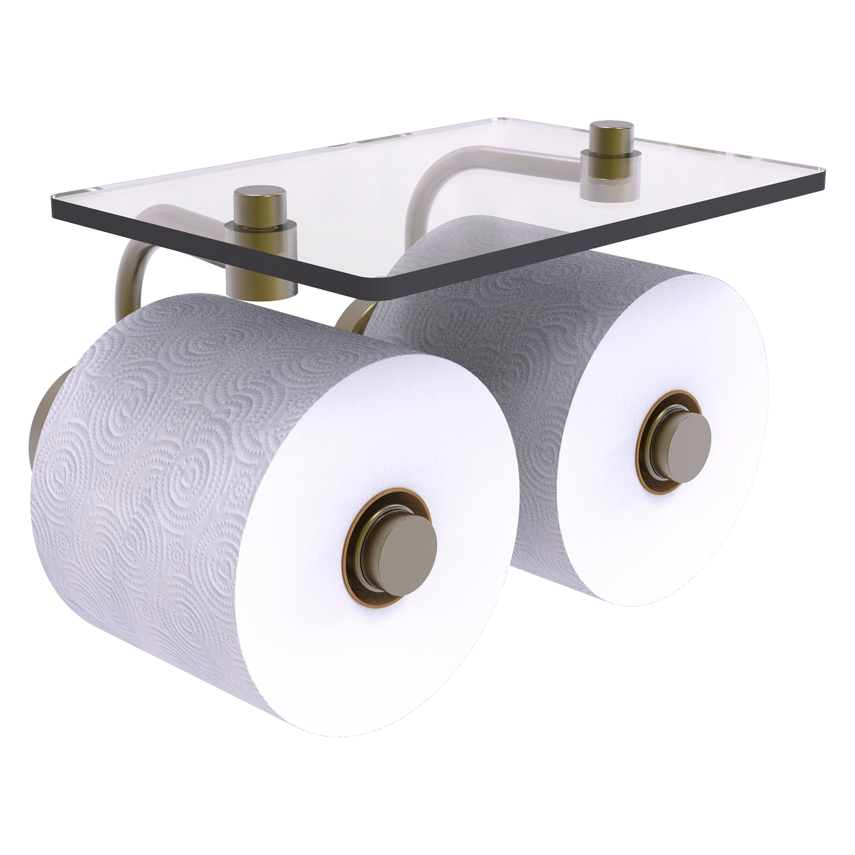 Charlton Home® WP-24-2S-ABR Beresford Wall Mounted Toilet Paper Holder
