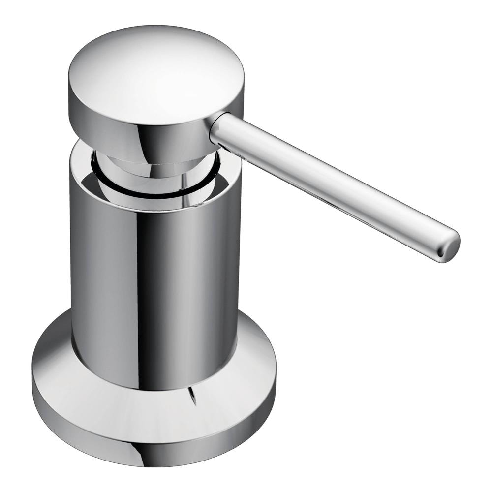 Moen Deck Mounted Kitchen Soap Dispenser with Refillable Bottle