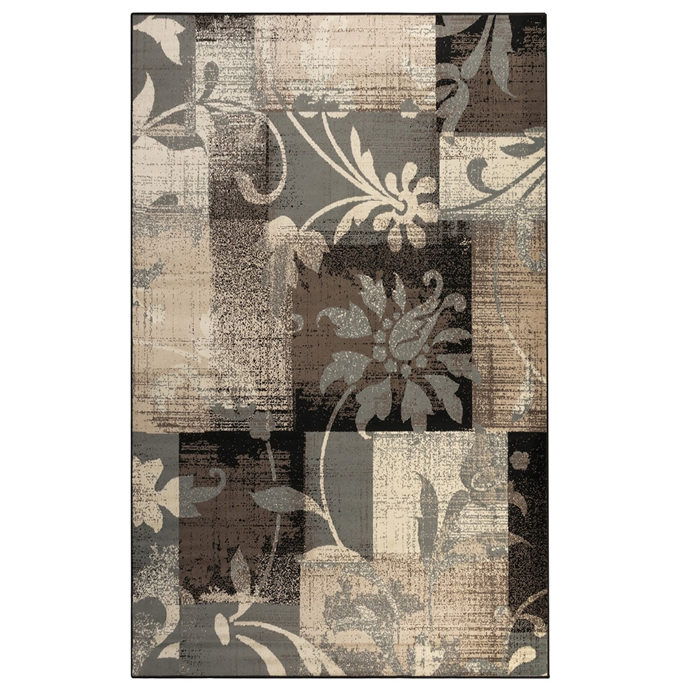 Superior Pastiche Floral Indoor Area Rug, 3' x 5', Beige