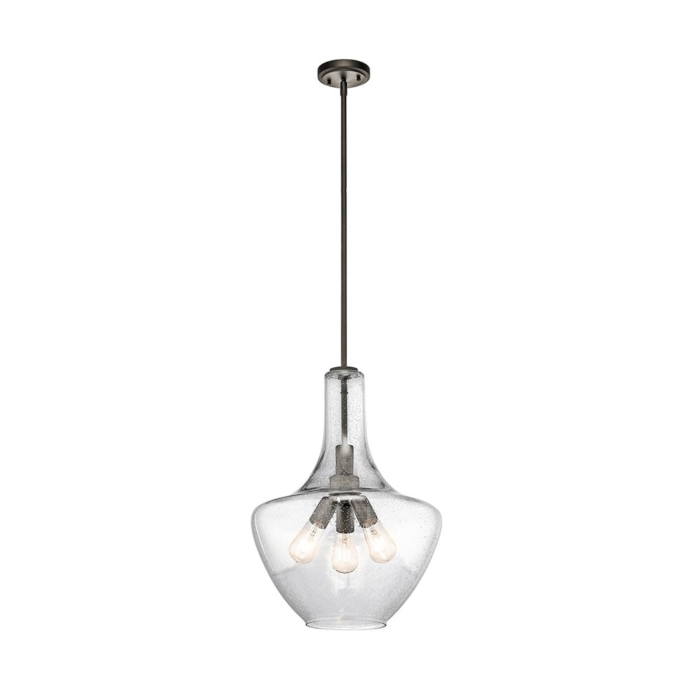 Kichler Lighting Everly 3 - Light Pendant in  Olde Bronze
