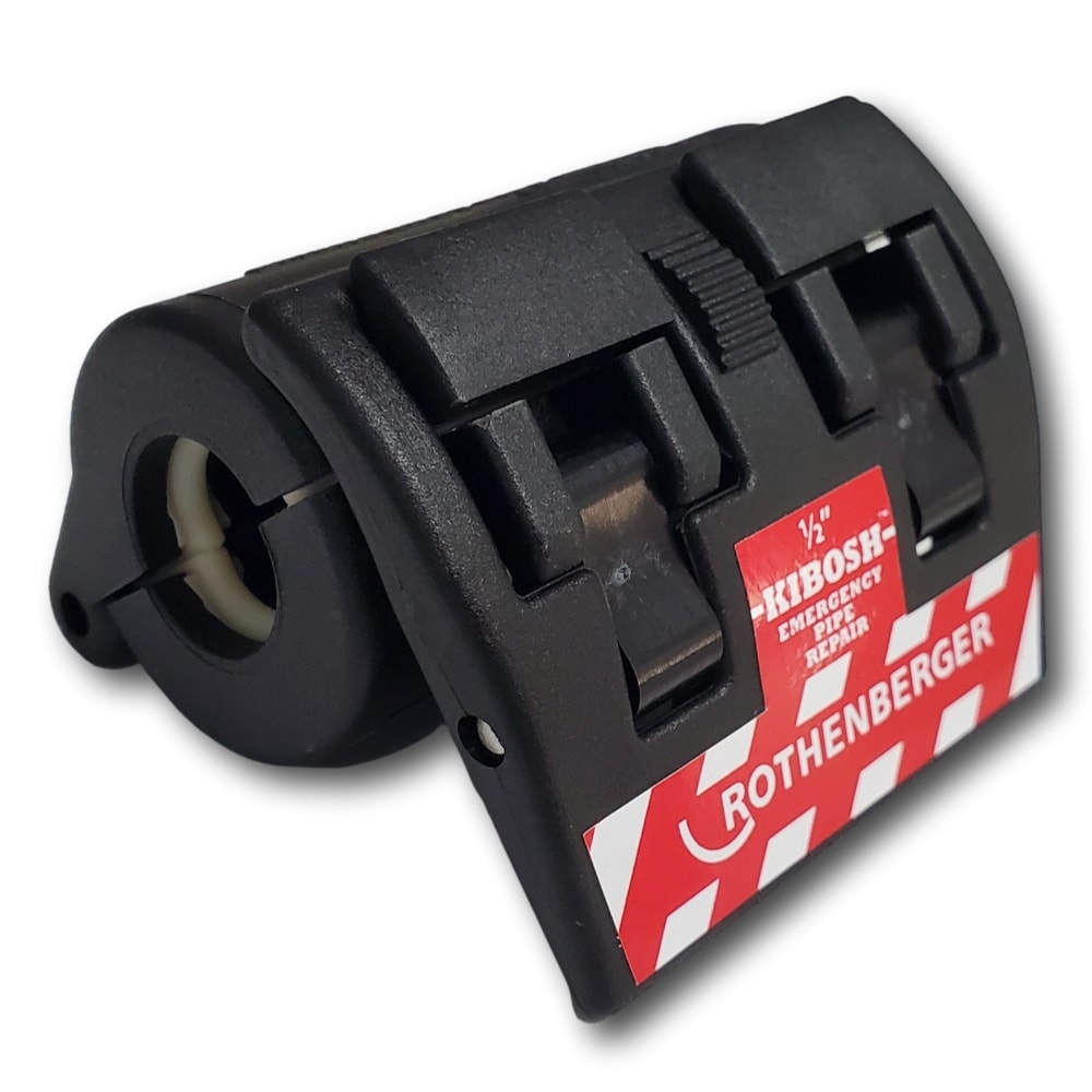 Rothenberger Repair Clamp,1/2"MaxOD,Partial Cov,3"L 80007