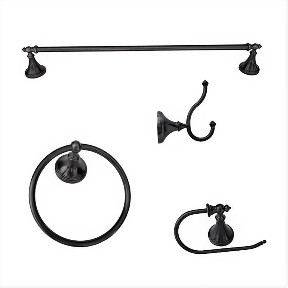 Annchester 4 - Piece Bathroom Hardware Set