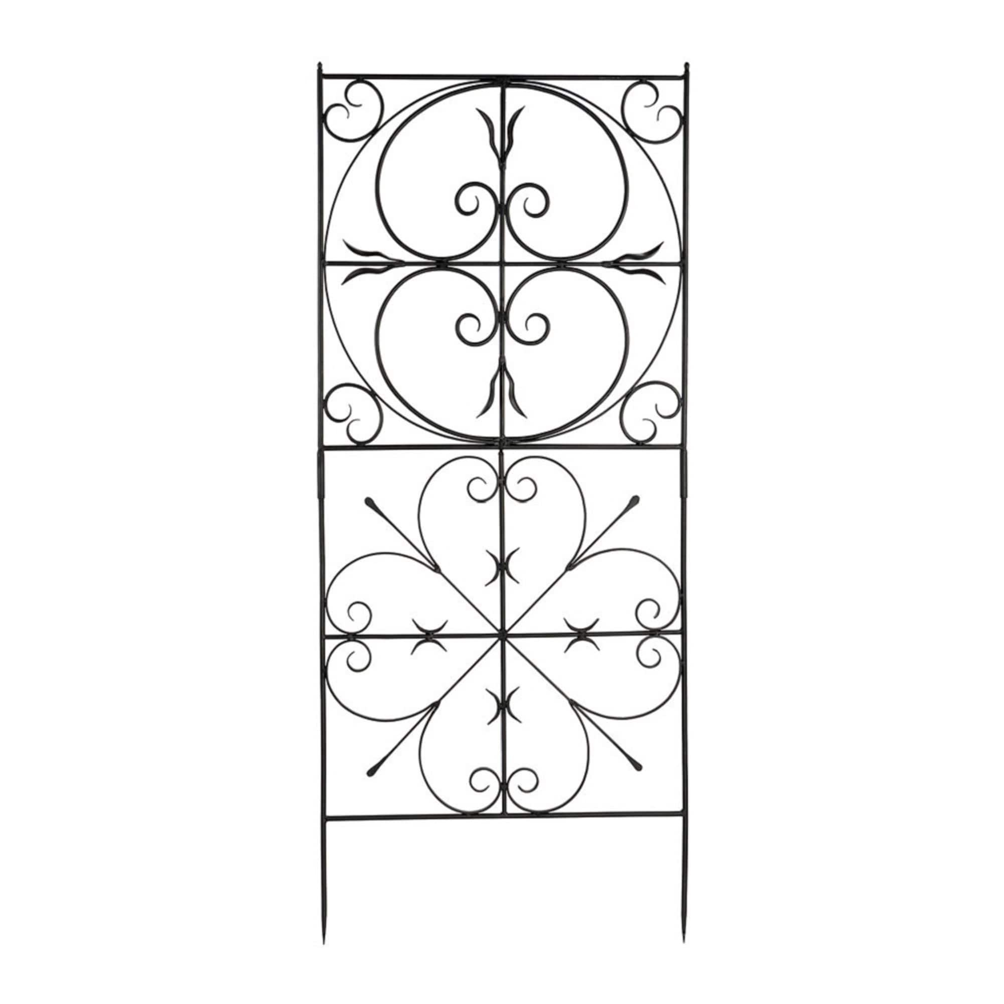 Achla  Garden Aldrich Trellis - Graphite Powdercoat