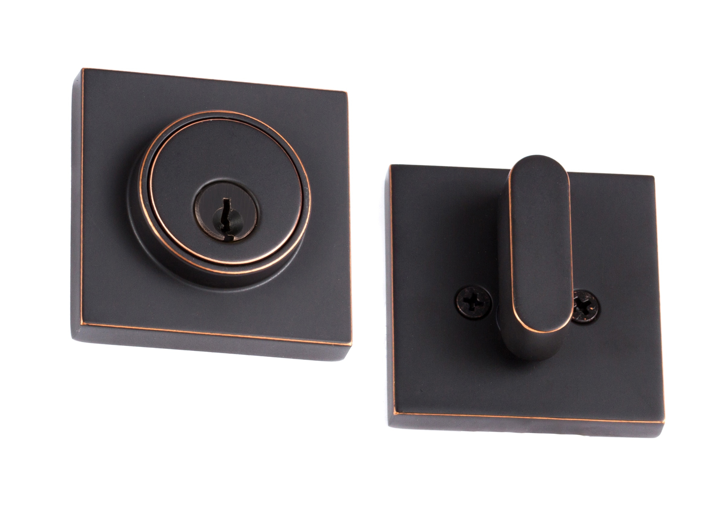 Modern Square Deadbolt
