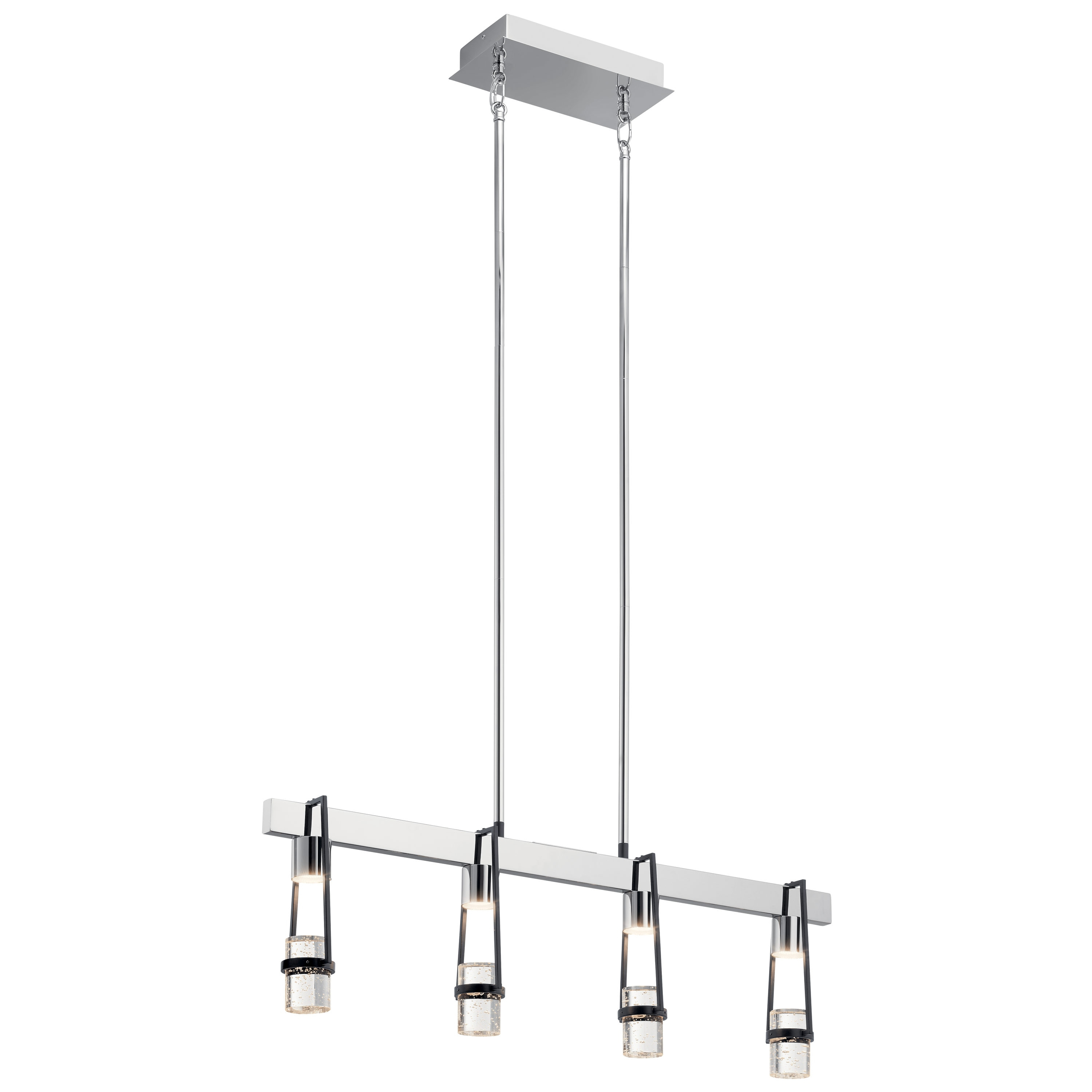 Elan Lighting - Ayse - 32 Inch 14 Led Linear Chandelier - Elan Lighting